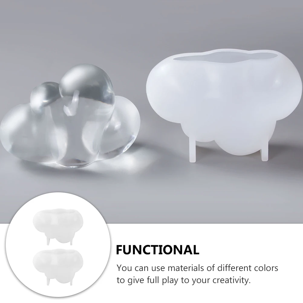 2Pcs Silica Soap Mold 3D Cloud Shape Aromatherapy Making Nonstick Flexible DIY 3D Cloud Molds H made Crafts Decorations
2Pcs Silica Soap Mold 3D Cloud Shape Aromatherapy Making Nonstick Flexible DIY 3D Cloud Molds H made Crafts Decorations