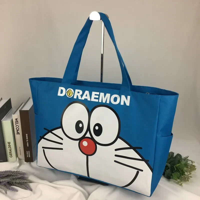 cute cartoon handbag tote Doraemon fashion canvas storage shoulder bag travel shopping bag
cute cartoon handbag tote Doraemon fashion canvas storage shoulder bag travel shopping bag