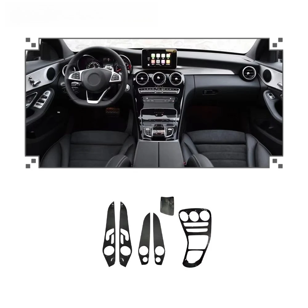 Carbon Fiber Interior Dashboard Trim for Mercedes Benz C Class W205 & AMG C253 2014-18
Carbon Fiber Interior Dashboard Trim for Mercedes Benz C Class W205 & AMG C253 2014-18