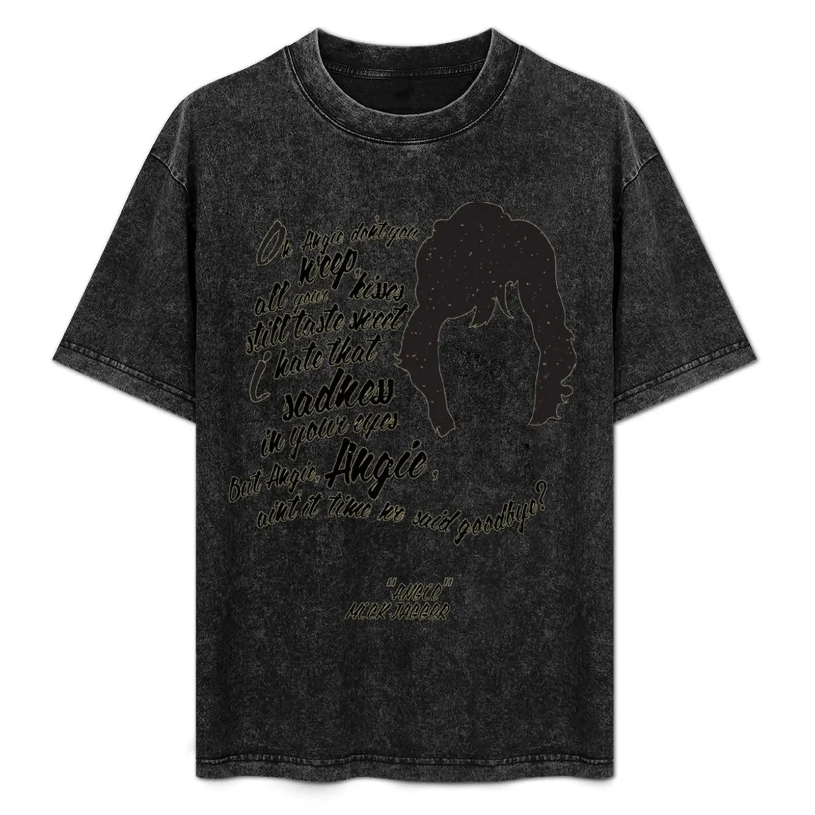 Angie Mick Jager T-Shirt Soft Durable Cotton T-Shirt
Angie Mick Jager T-Shirt Soft Durable Cotton T-Shirt