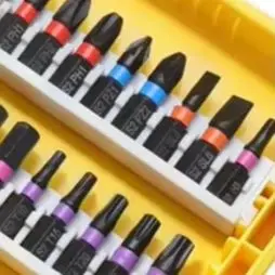 /34Pcs /Impact /Driver Bit Set High Quality Alloy Steel Magnetic Hex Shank Screwdriver Bits For Power Tool Drilling And Fastenin
/34Pcs /Impact /Driver Bit Set High Quality Alloy Steel Magnetic Hex Shank Screwdriver Bits For Power Tool Drilling And Fastenin
