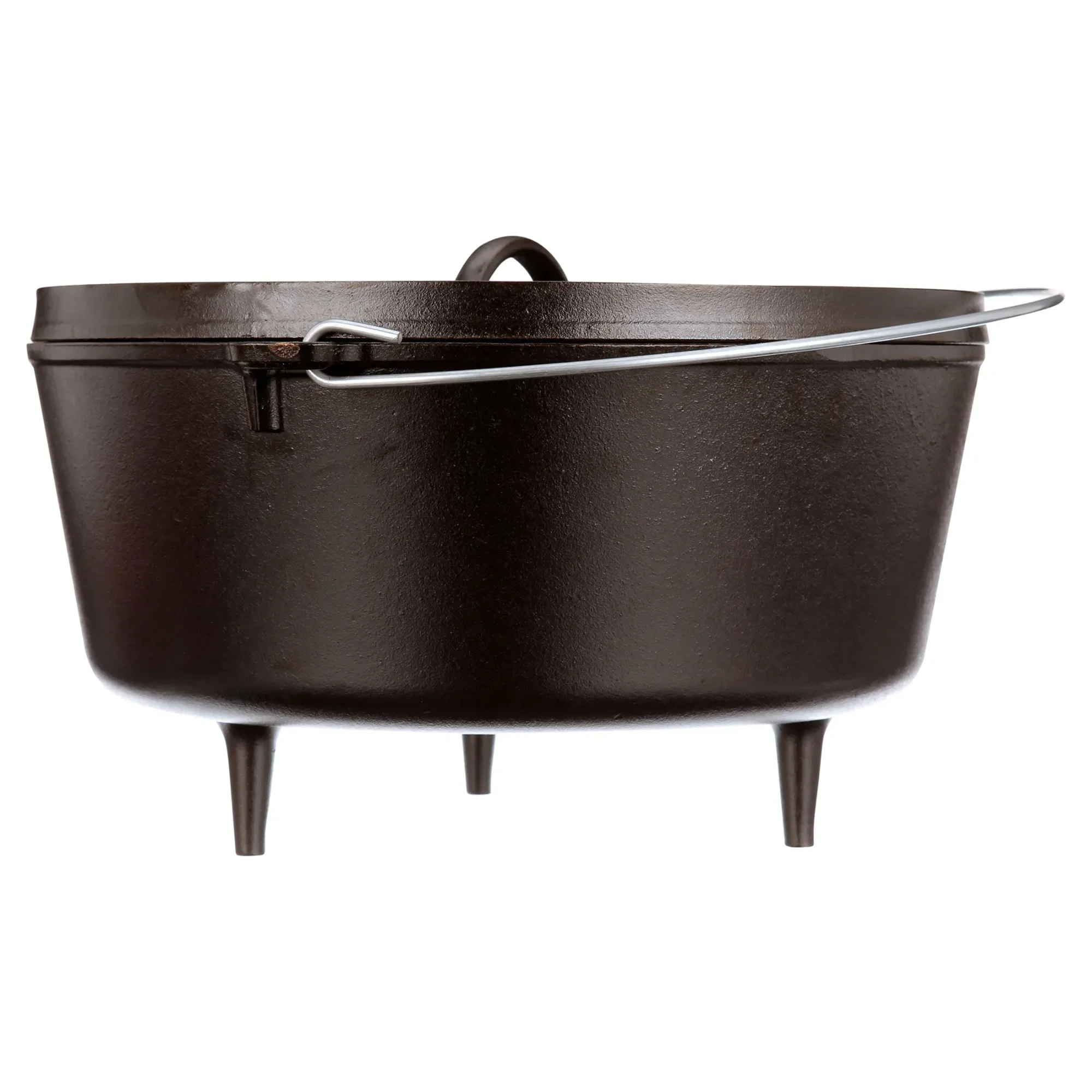 4QT Cast Iron Camp Dutch Oven with Lid, Pre-Seasoned Pot for Outdoor Cooking, Camping, Stews & Baking, Even Heat Distribution
4QT Cast Iron Camp Dutch Oven with Lid, Pre-Seasoned Pot for Outdoor Cooking, Camping, Stews & Baking, Even Heat Distribution