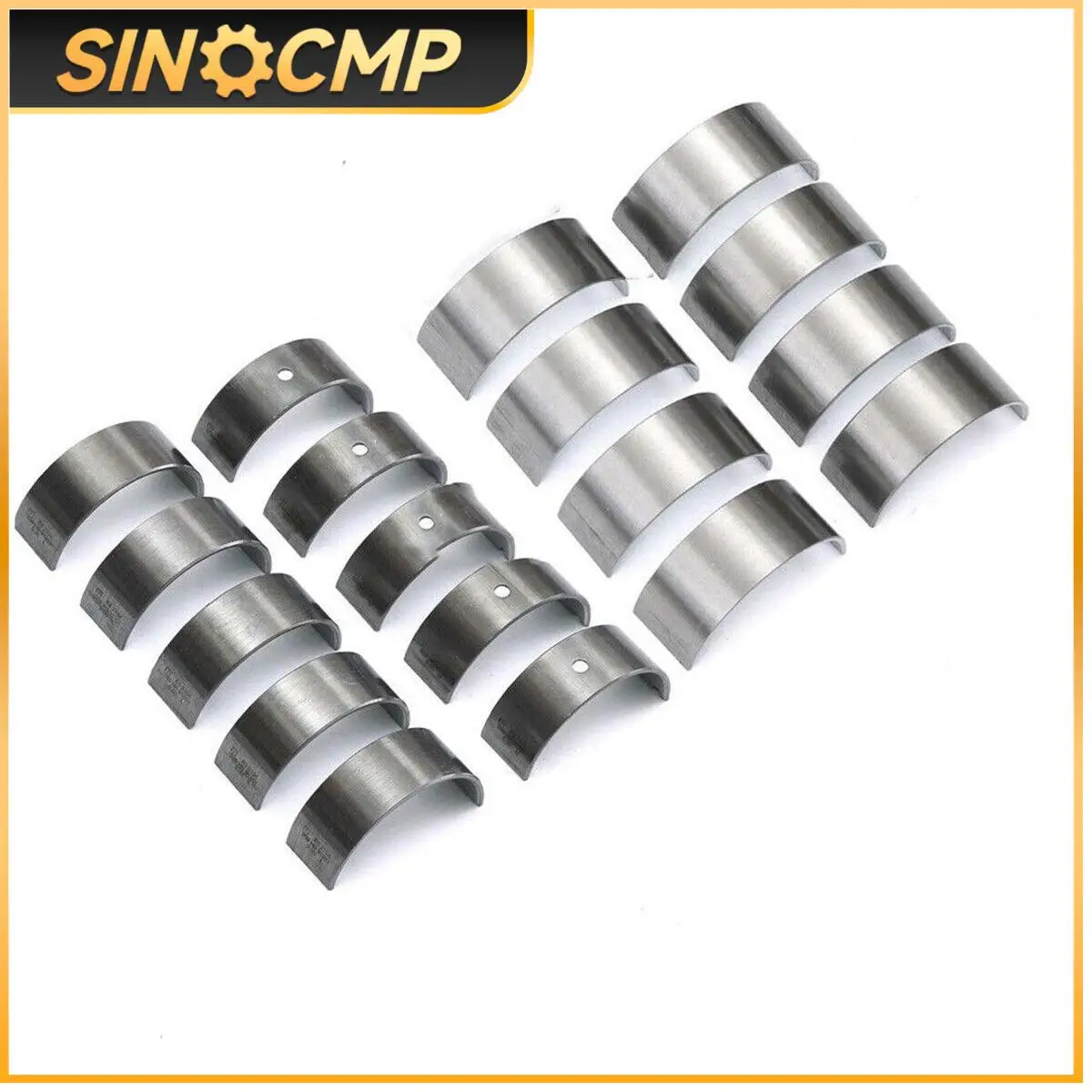 1Set Engine Crankshaft Main Connect Rod and Thrust Bearing Shells Set For BMW N12 N13 N14 N16 N18 PSA 1.4L 1.6L VTI
1Set Engine Crankshaft Main Connect Rod and Thrust Bearing Shells Set For BMW N12 N13 N14 N16 N18 PSA 1.4L 1.6L VTI