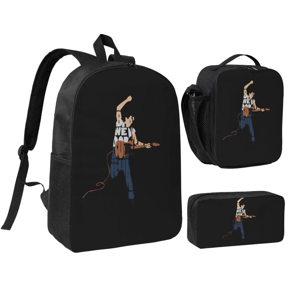 Bruce Springsteen Typography Art Inspirowl Design Backpack BookBag School Bag Shoulder Bags 3ps Insulated Lunch Bag Pencil Case
Bruce Springsteen Typography Art Inspirowl Design Backpack BookBag School Bag Shoulder Bags 3ps Insulated Lunch Bag Pencil Case