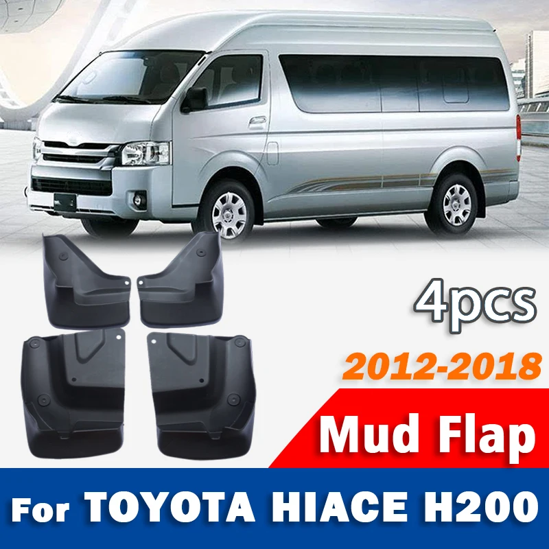 2012 2013 2014 2015 2016 2017 2018 For Toyota Hiace H200 Mud Flap Guards Splash Mudguard Fender Mudflaps Car Accessories 4pcs
2012 2013 2014 2015 2016 2017 2018 For Toyota Hiace H200 Mud Flap Guards Splash Mudguard Fender Mudflaps Car Accessories 4pcs