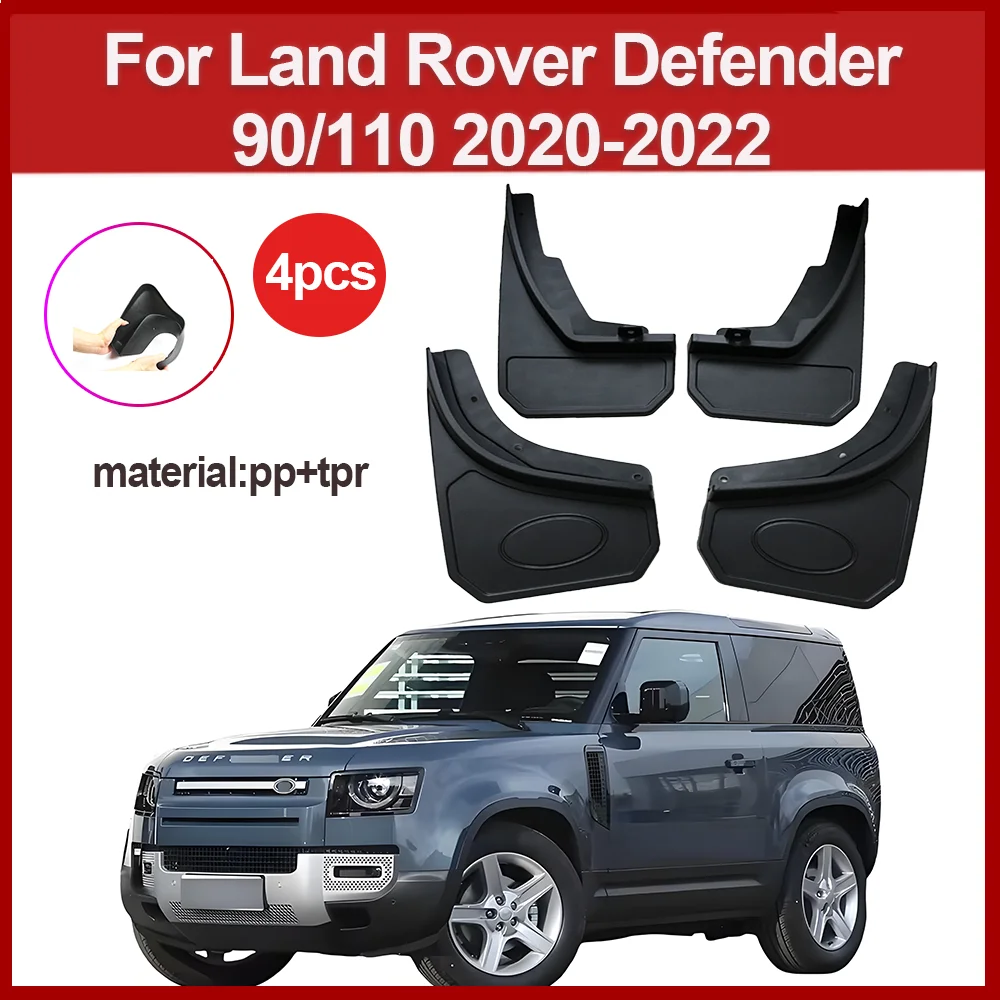 4x for Land Rover Defender 110 90 2020 2021 2022 L663 Car Mudguard Fenders Mud Flaps Splash Guards Mudflaps Front Accessories
4x for Land Rover Defender 110 90 2020 2021 2022 L663 Car Mudguard Fenders Mud Flaps Splash Guards Mudflaps Front Accessories