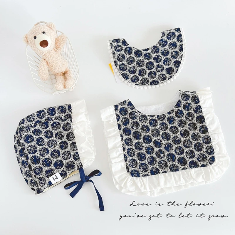 Waterproof Baby Bibs & Headscarf Combo Stylish Baby Drool Bibs with Hat set Perfect for Feeding & Playtimes 3-piece/set
Waterproof Baby Bibs & Headscarf Combo Stylish Baby Drool Bibs with Hat set Perfect for Feeding & Playtimes 3-piece/set