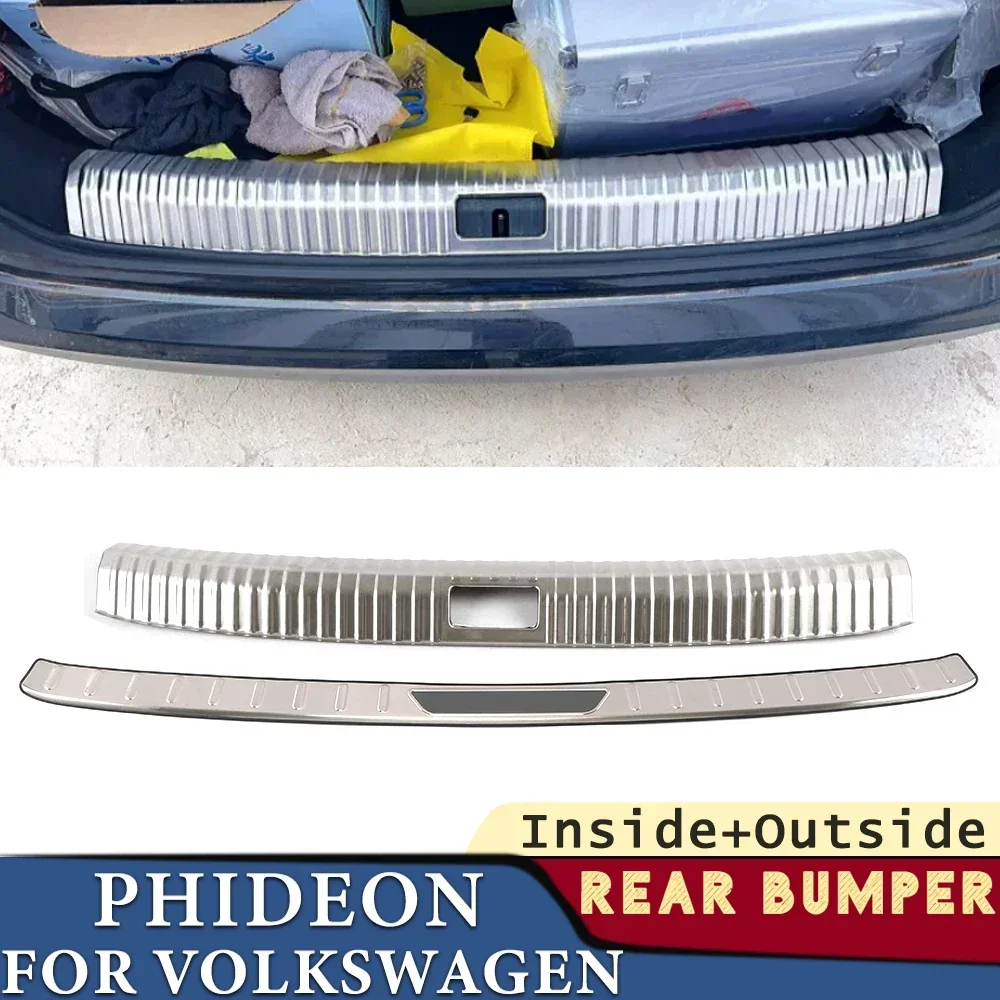 Trunk Bumper for Volkswagen Phideon 2016 2017 2018 2019 2020 2021 2022 2023 Car Rear Fender Protector Sill Cover Stick Decor 
Trunk Bumper for Volkswagen Phideon 2016 2017 2018 2019 2020 2021 2022 2023 Car Rear Fender Protector Sill Cover Stick Decor