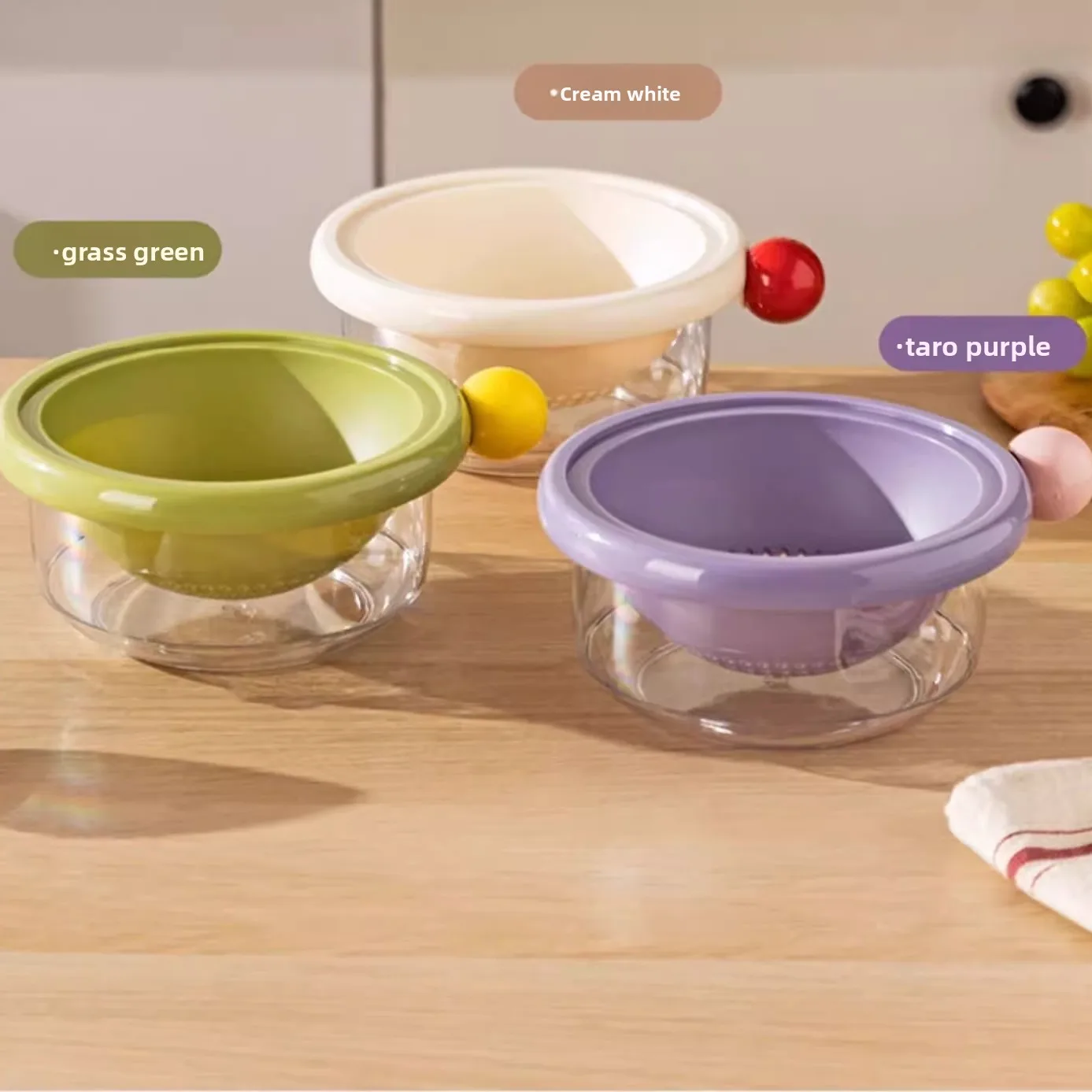 Fruit Plate Dopamine Drain Basket Household Kitchen Double Layer Thickened Washing Basket Fruit and Vegetable Fruit Plate Basket
Fruit Plate Dopamine Drain Basket Household Kitchen Double Layer Thickened Washing Basket Fruit and Vegetable Fruit Plate Basket