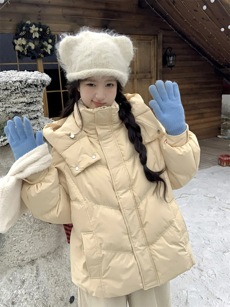 2024 New Yellow Stand Collar Hooded Winter High-end Advanced Simple Niche Temperature Thickened Bread Cotton Coat for Women
2024 New Yellow Stand Collar Hooded Winter High-end Advanced Simple Niche Temperature Thickened Bread Cotton Coat for Women