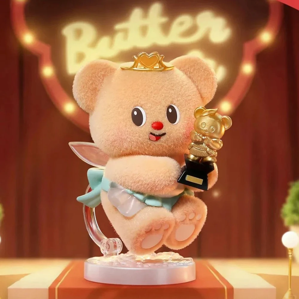Флокированная кукла ручной работы Butterbear, слепая коробка, серия команды Top Flow, милая коллекционная модная игрушка для девочек, подарок для украшений 
Флокированная кукла ручной работы Butterbear, слепая коробка, серия команды Top Flow, милая коллекционная модная игрушка для девочек, подарок для украшений