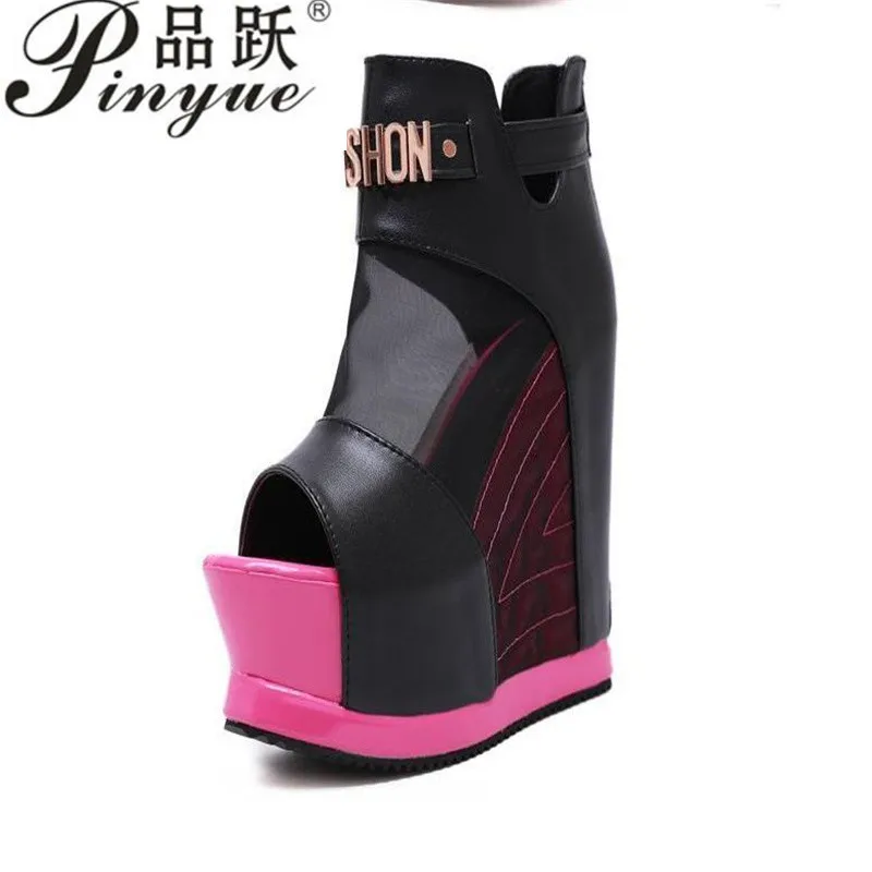 Женские сандалии 13 см, летние туфли на танкетке, женская модная женская обувь на высоком каблуке, удобная женская обувь принцессы на танкетке с открытым носком
Женские сандалии 13 см, летние туфли на танкетке, женская модная женская обувь на высоком каблуке, удобная женская обувь принцессы на танкетке с открытым носком