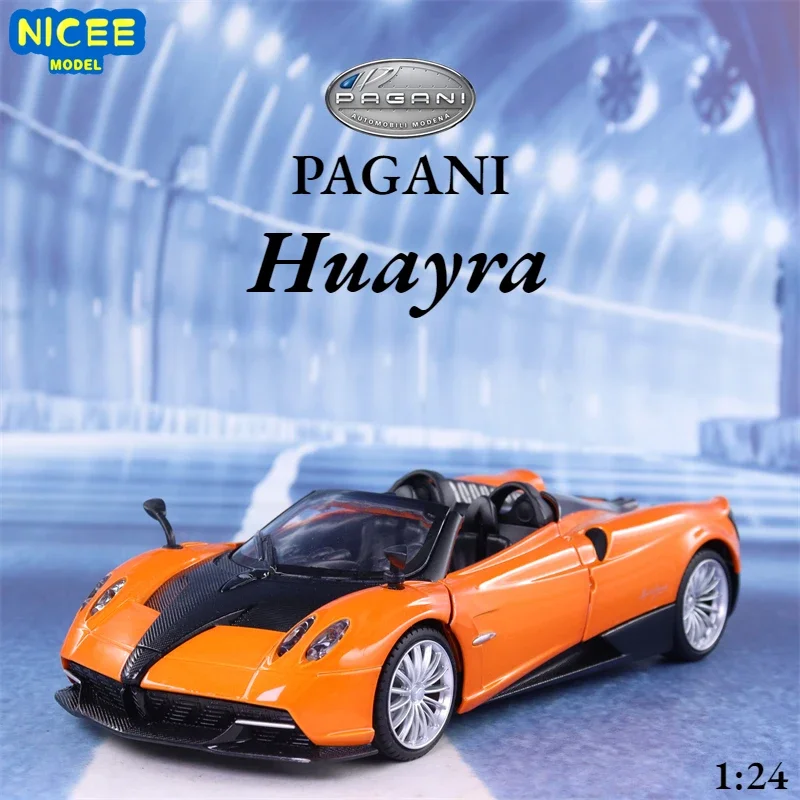 1:24 Pagani Huayra Roadster Diecast Light Superfast Car Model Toys Metal Miniature Replica Collect Children's Gifts F121
1:24 Pagani Huayra Roadster Diecast Light Superfast Car Model Toys Metal Miniature Replica Collect Children's Gifts F121