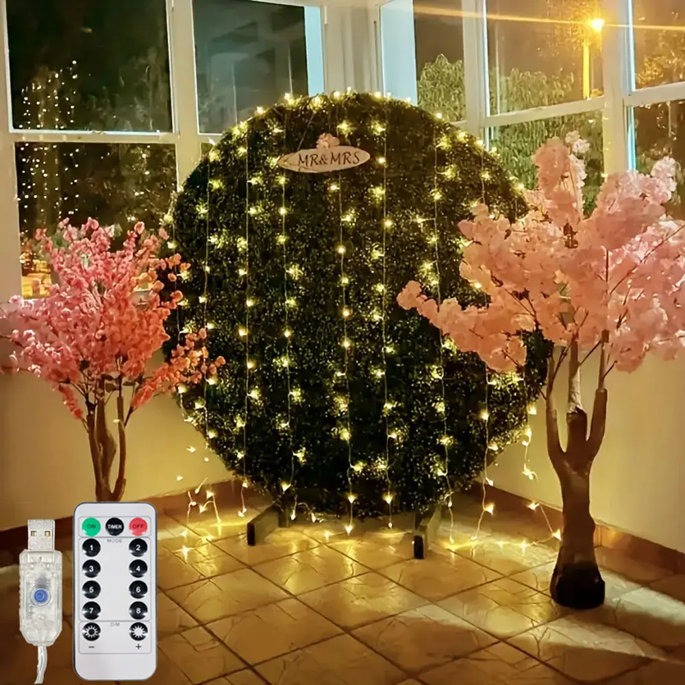 USB Festoon String Light Fairy Garland Curtain Light Christmas Decorations for Home New Year Party Lamp Wedding Halloween Decor
USB Festoon String Light Fairy Garland Curtain Light Christmas Decorations for Home New Year Party Lamp Wedding Halloween Decor