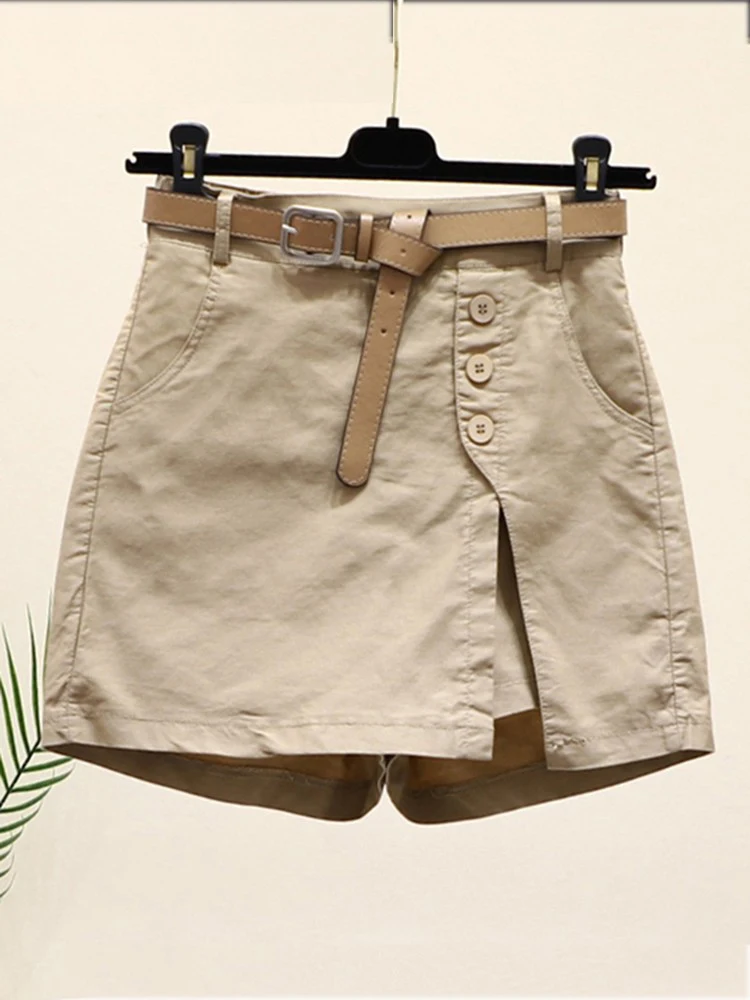 High Waist Slim Oversize Culottes Shorts Summer Women New Korean Skinny A-line Skirts Szorty Fashion Casual Split Pantaloncini
High Waist Slim Oversize Culottes Shorts Summer Women New Korean Skinny A-line Skirts Szorty Fashion Casual Split Pantaloncini