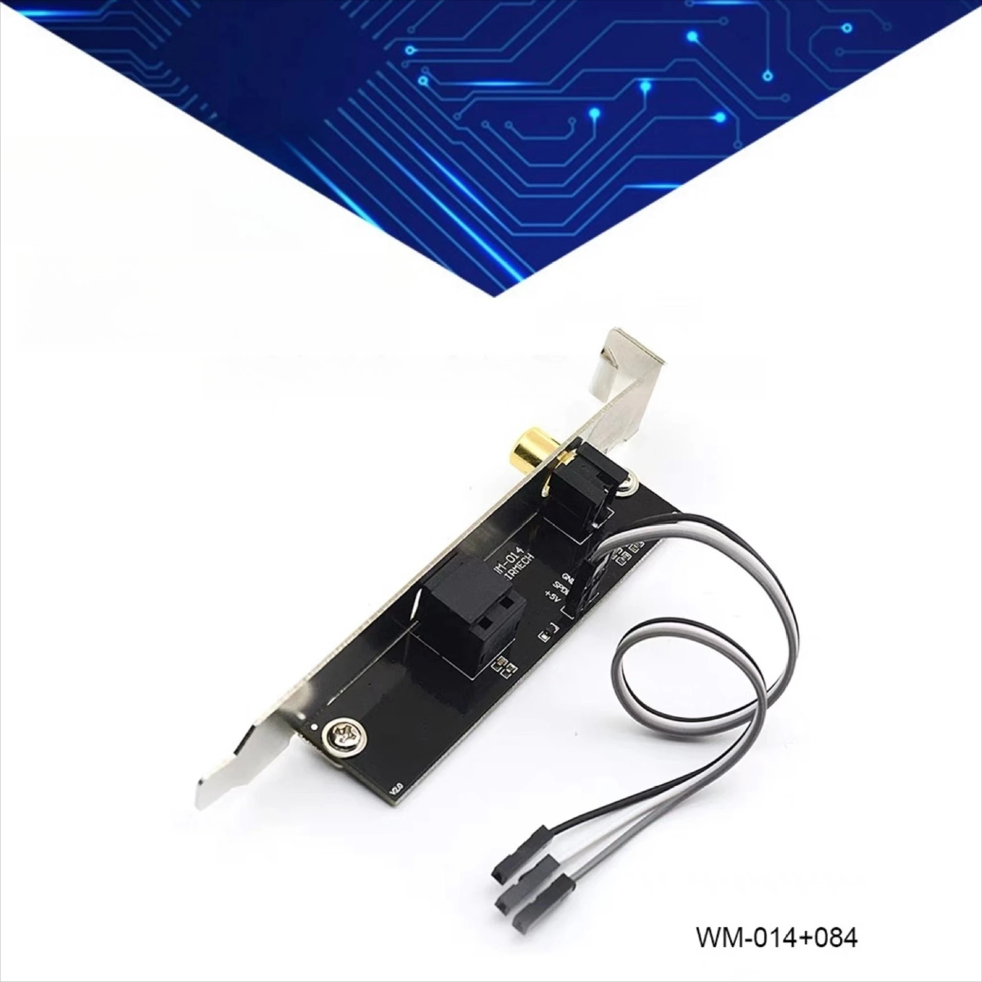 SPDIF Optical Coaxial Digital Audio Card Gold Plated Bracket for PC Motherboard Source Output DTS AC3 LPCM
SPDIF Optical Coaxial Digital Audio Card Gold Plated Bracket for PC Motherboard Source Output DTS AC3 LPCM