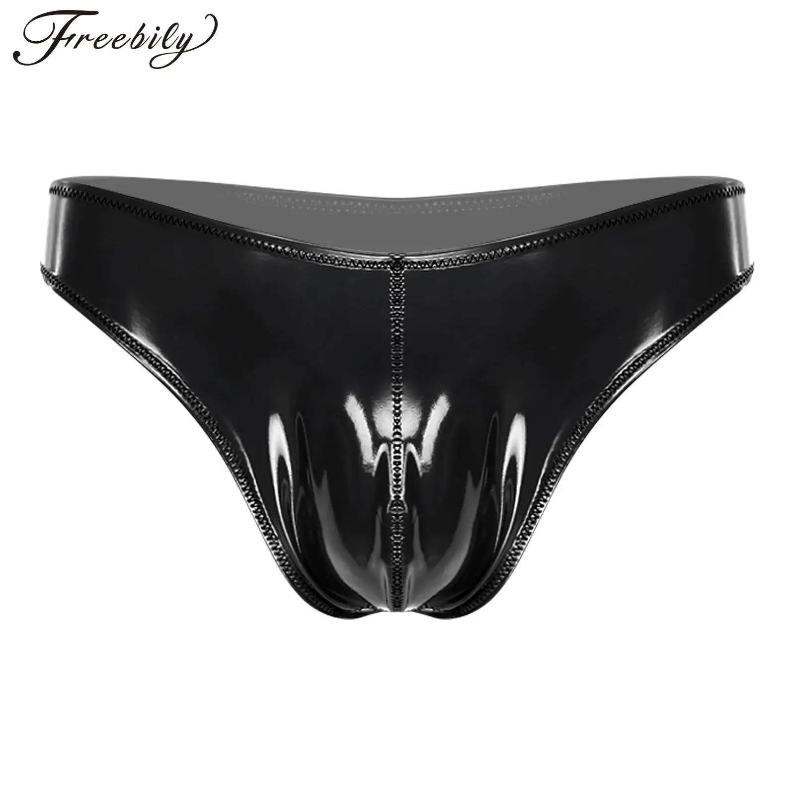 Мужские глянцевые трусы-стринги из полиуретана с низкой посадкой и выступом, нижнее белье для ночных клубов, парных игр, пляжа, бассейна, вечеринок, купальников
Мужские глянцевые трусы-стринги из полиуретана с низкой посадкой и выступом, нижнее белье для ночных клубов, парных игр, пляжа, бассейна, вечеринок, купальников