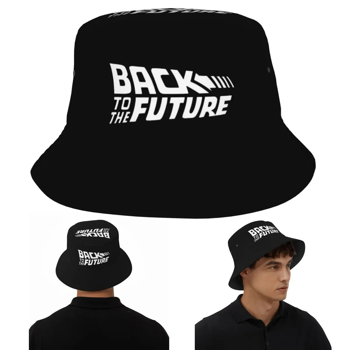 Retro Back To The Future Bucket Hats Panama Hat Children Bob Fisherman Hats For Summer Fishing Caps Man Woman
Retro Back To The Future Bucket Hats Panama Hat Children Bob Fisherman Hats For Summer Fishing Caps Man Woman