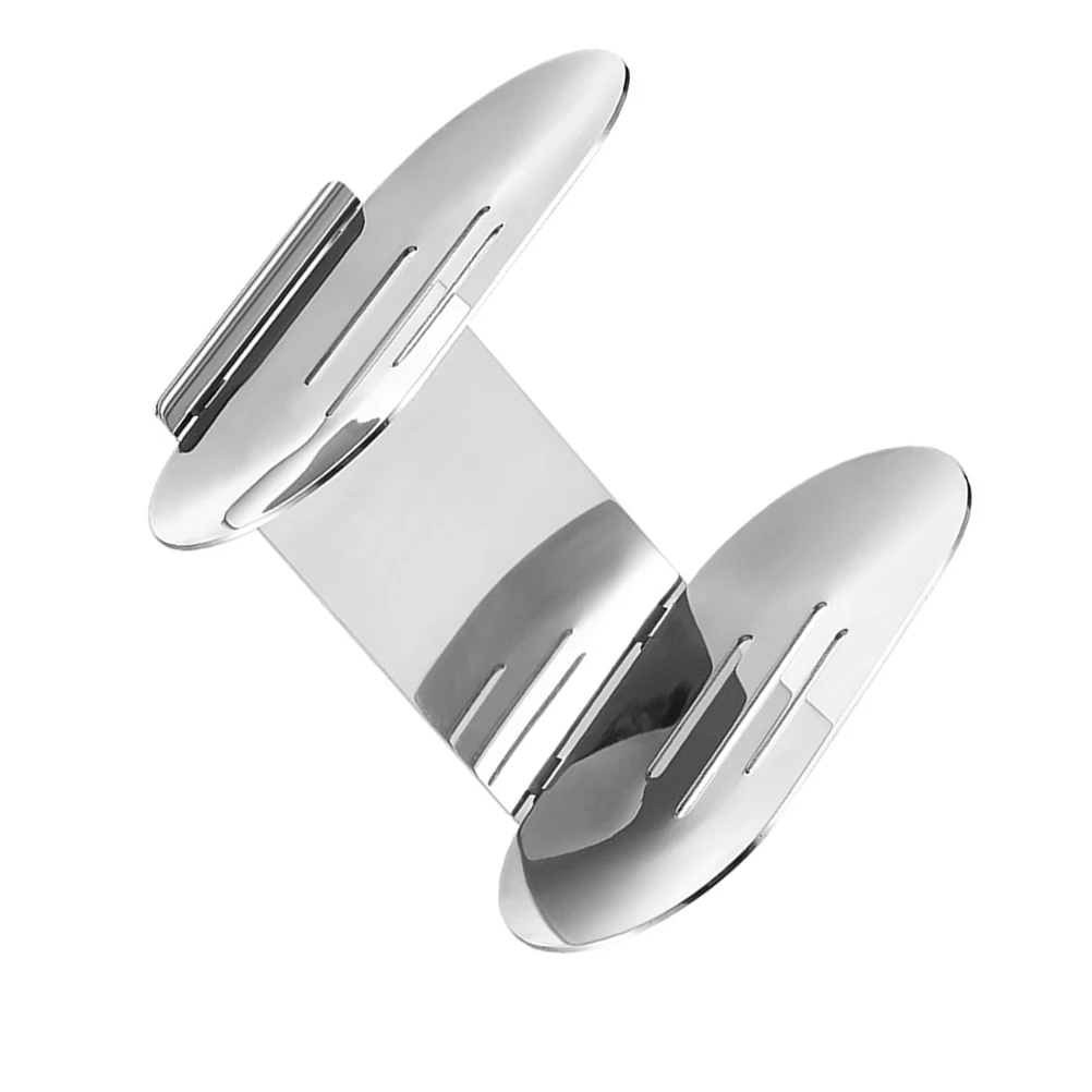 Stainless Steel Soap Box Double Layer Draining Holder Punch Free Storage Rack Tray Soap Draining Rack Home Bathroom Hotel Use
Stainless Steel Soap Box Double Layer Draining Holder Punch Free Storage Rack Tray Soap Draining Rack Home Bathroom Hotel Use