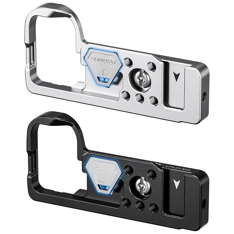 Suitable for Sony camera ZV-E10II special baseplate camera can shoot vertical base quick installation
Suitable for Sony camera ZV-E10II special baseplate camera can shoot vertical base quick installation