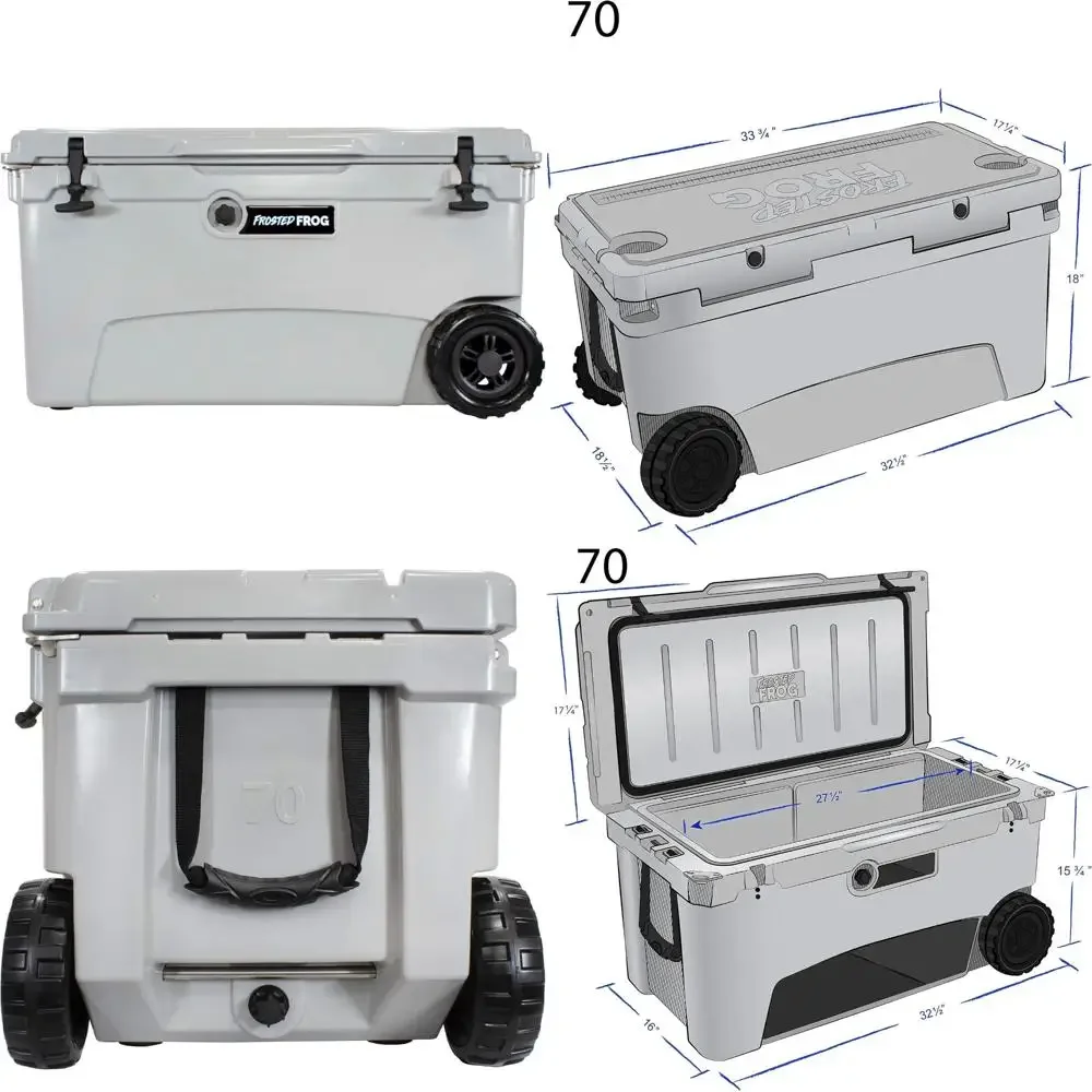 Сверхмощный 70-литровый изолированный холодильник с рото-формой и колесами для высокопроизводительного коммерческого использования
Сверхмощный 70-литровый изолированный холодильник с рото-формой и колесами для высокопроизводительного коммерческого использования