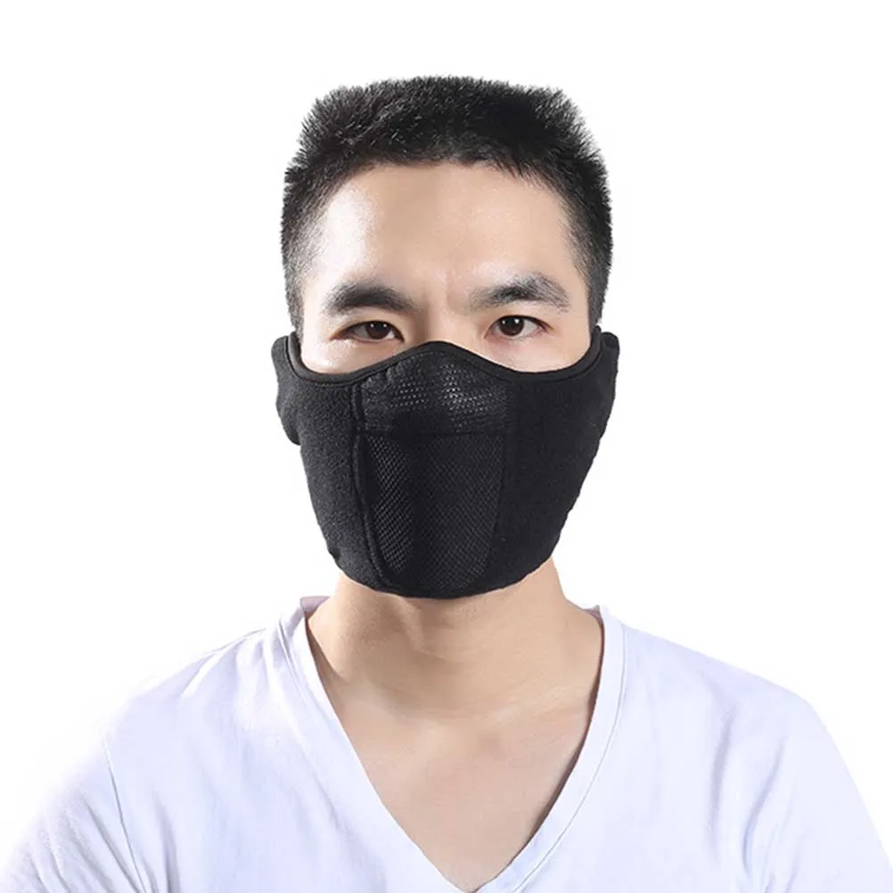Winter Cold-Proof Reusable Washable Mouth For Dust Germs Smoke Protection No-Slip Warm Mask For Men Women Black
Winter Cold-Proof Reusable Washable Mouth For Dust Germs Smoke Protection No-Slip Warm Mask For Men Women Black
