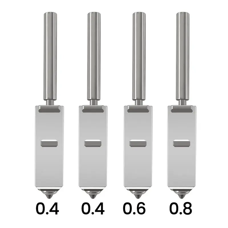 ABBG-Replacement Nozzles 4Pcs For Anycubic For Kobra S1 Max- Bimetallic Heatbreak Hotend 0.4/0.4/0.6/0.8Mm For Kobra S1 Max
ABBG-Replacement Nozzles 4Pcs For Anycubic For Kobra S1 Max- Bimetallic Heatbreak Hotend 0.4/0.4/0.6/0.8Mm For Kobra S1 Max