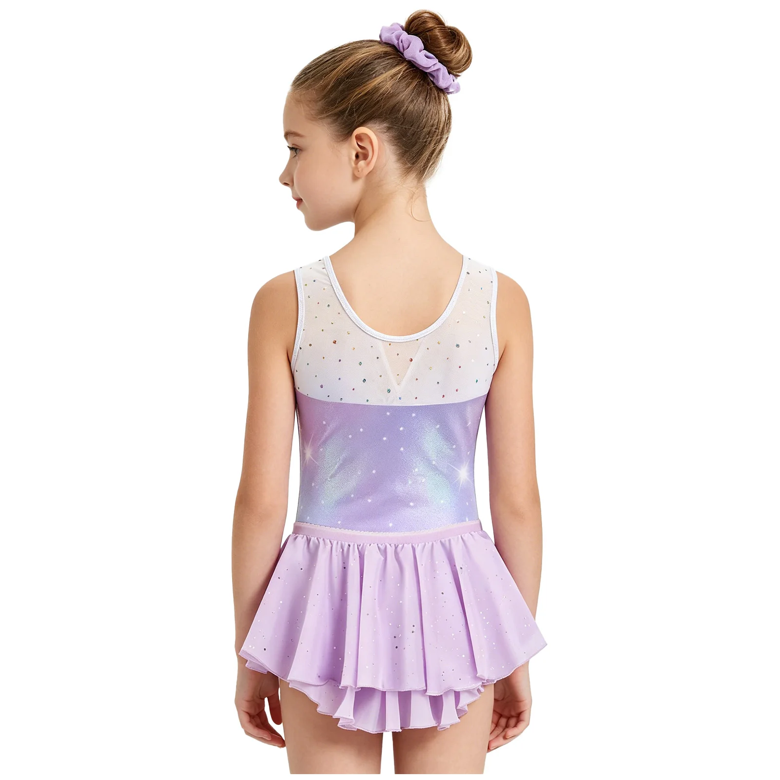 Kids Girls Ballet Gymnastics Sleeveless Rhinestone Leotard Dress Purple Shiny Gradient Chiffon Skirt for Stage Performance Daily
Kids Girls Ballet Gymnastics Sleeveless Rhinestone Leotard Dress Purple Shiny Gradient Chiffon Skirt for Stage Performance Daily
