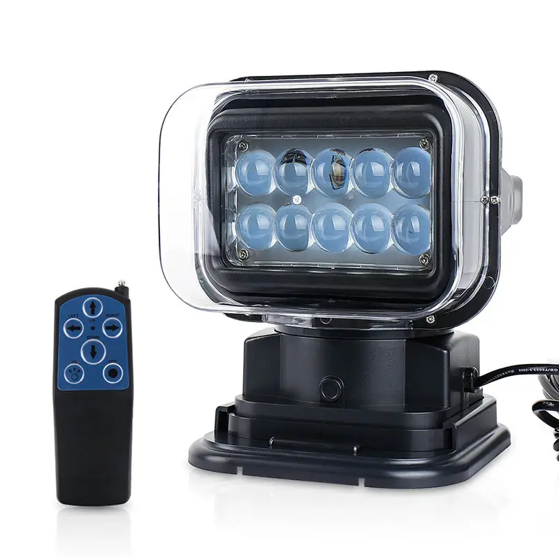 OVOVS 7 Inch 50W Wireless Remote Control 360° Rotating LED Searchlight Magnetic Base 12/24V Spot Light for Truck Offroad SUV
OVOVS 7 Inch 50W Wireless Remote Control 360° Rotating LED Searchlight Magnetic Base 12/24V Spot Light for Truck Offroad SUV