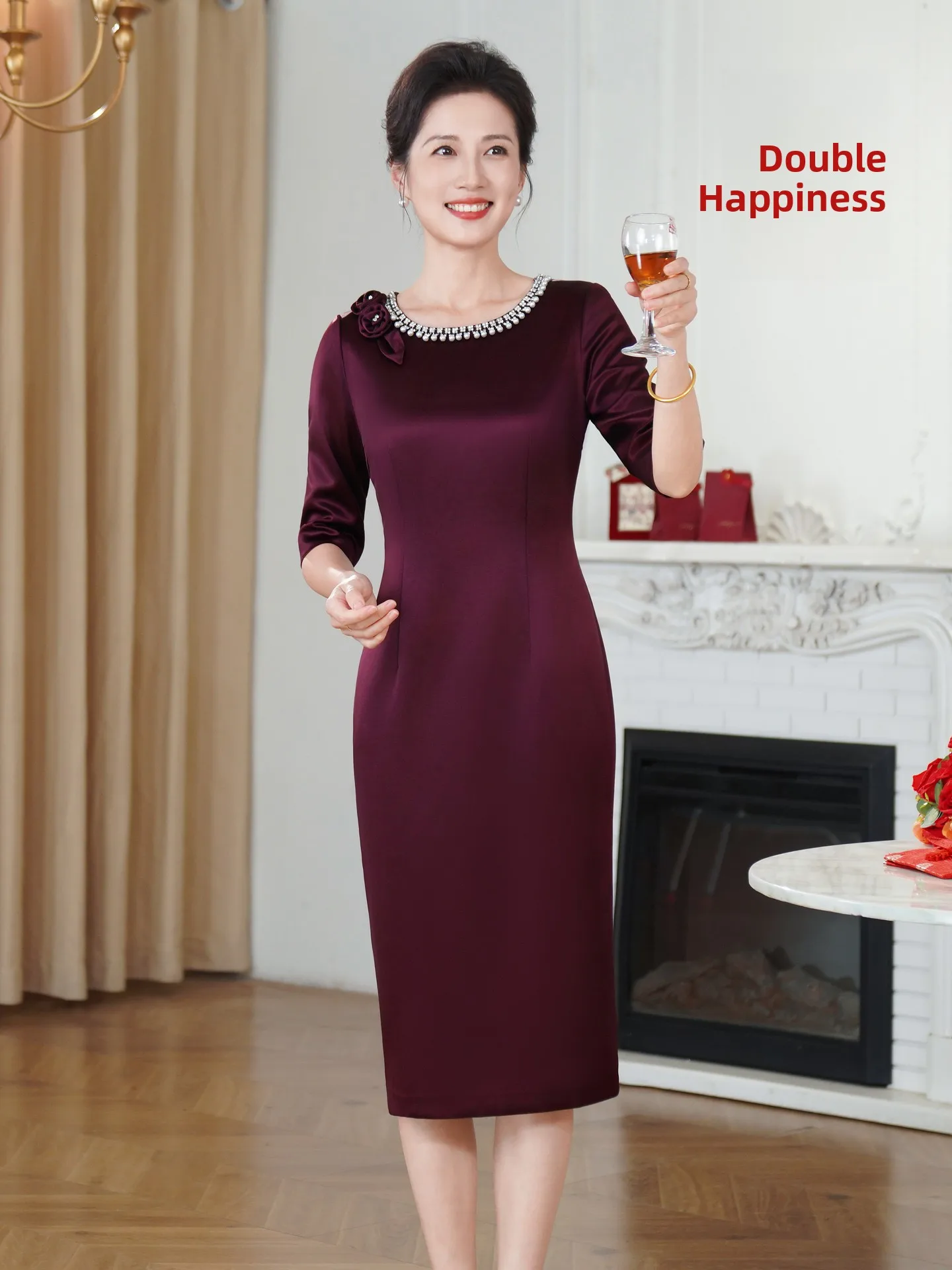 Elegant Young Chinese Style Wedding Dress for Mother of the Bride 2025 New Autumn Winter Marriage Engagement Celebration
Elegant Young Chinese Style Wedding Dress for Mother of the Bride 2025 New Autumn Winter Marriage Engagement Celebration