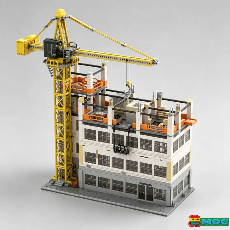 7090PCS Superhero Modular Hideout With Tower Crane Construction Site MOC Model DIY Assembly Educational Birthday Christmas Gift
7090PCS Superhero Modular Hideout With Tower Crane Construction Site MOC Model DIY Assembly Educational Birthday Christmas Gift