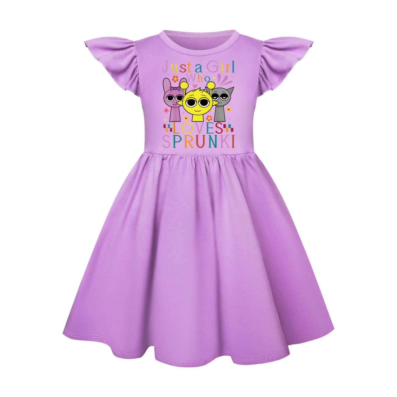 Game Sprunki Costume Kids Summer Flying Sleeve Dress and Bag Baby Girls Casual Dresses Children A-line Princess Party Vistidos
Game Sprunki Costume Kids Summer Flying Sleeve Dress and Bag Baby Girls Casual Dresses Children A-line Princess Party Vistidos
