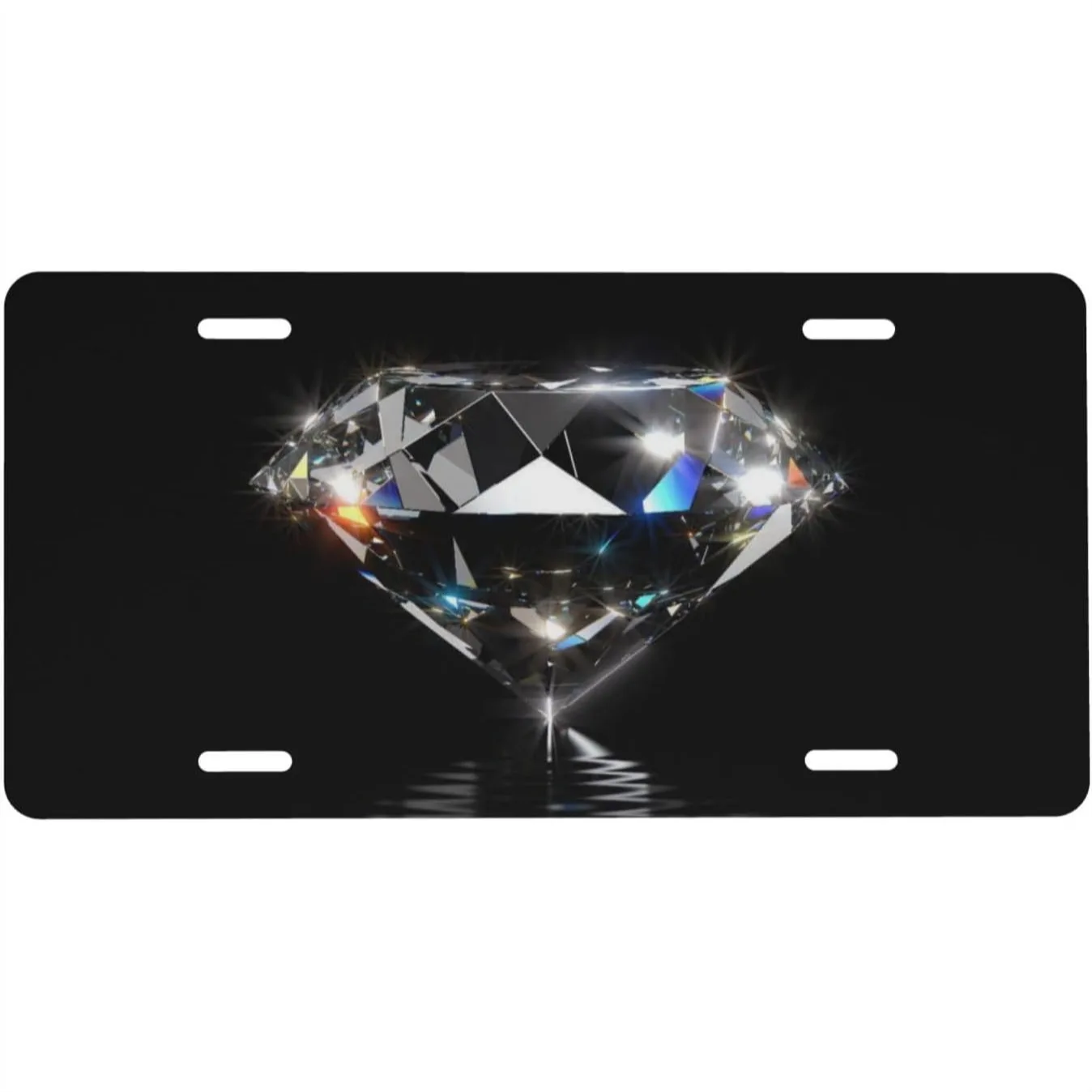 Black Aluminum License Plate 6x12 Inch Metal Car Front Plate Cover with Unique Design for Men Women
Black Aluminum License Plate 6x12 Inch Metal Car Front Plate Cover with Unique Design for Men Women