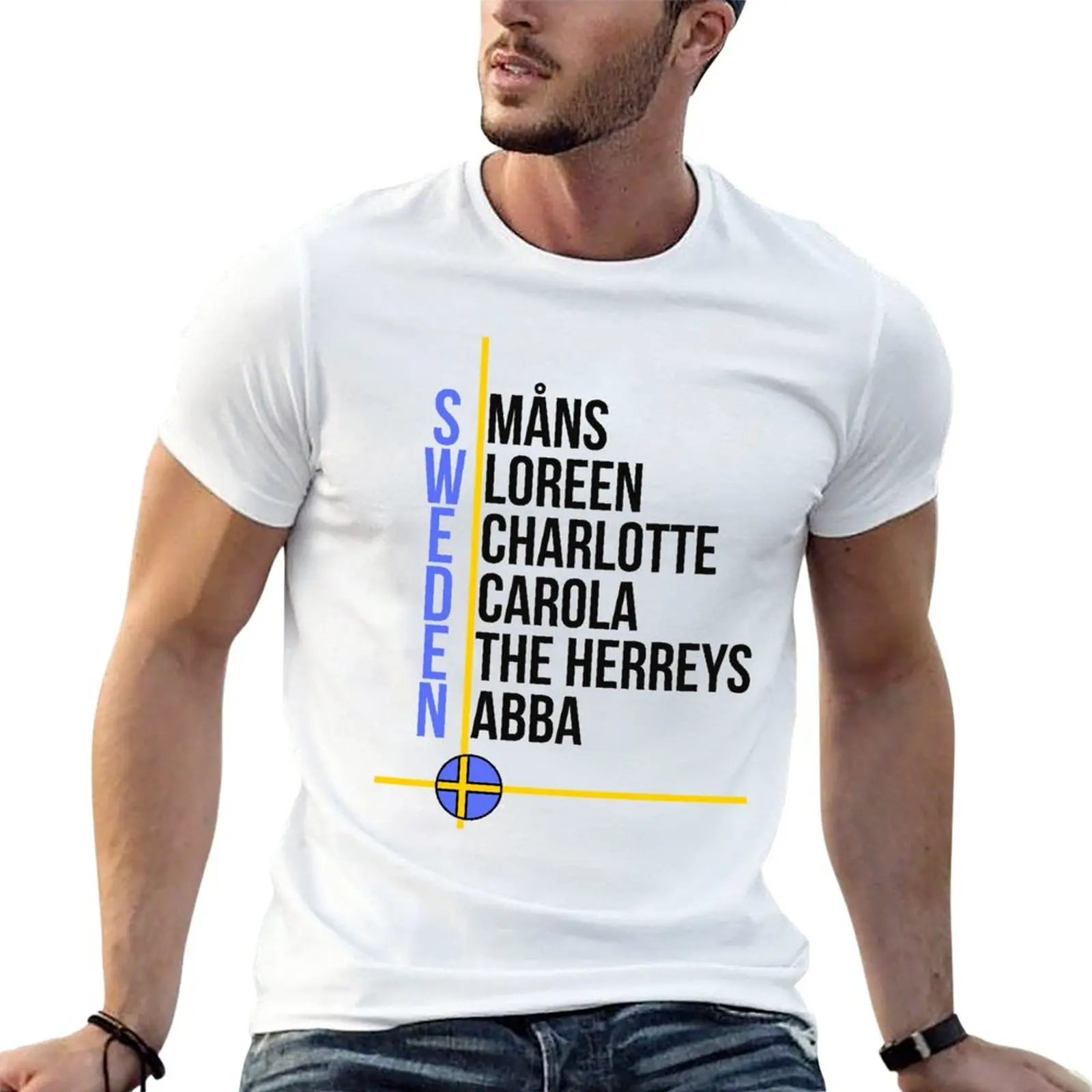 New The Eurovision Winners of Sweden T-Shirt t-shirts man Oversized t-shirt mens clothing
New The Eurovision Winners of Sweden T-Shirt t-shirts man Oversized t-shirt mens clothing