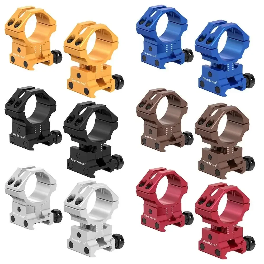 WestHunter Picatinny Scope Mounts Fit 20 MM Rail Center Height Adjustable Tactical Hunting Scope Rings for 30 MM 25.4 MM Tube
WestHunter Picatinny Scope Mounts Fit 20 MM Rail Center Height Adjustable Tactical Hunting Scope Rings for 30 MM 25.4 MM Tube