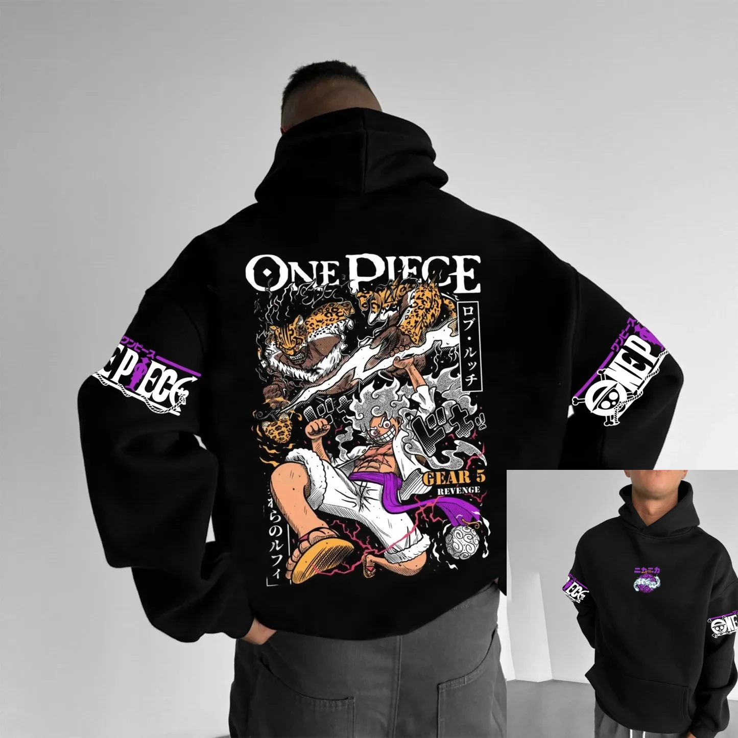 25 A best-selling men's pure cotton sweatshirt in collaboration with the Japanese anime One Piece for daily commuting and sports
25 A best-selling men's pure cotton sweatshirt in collaboration with the Japanese anime One Piece for daily commuting and sports