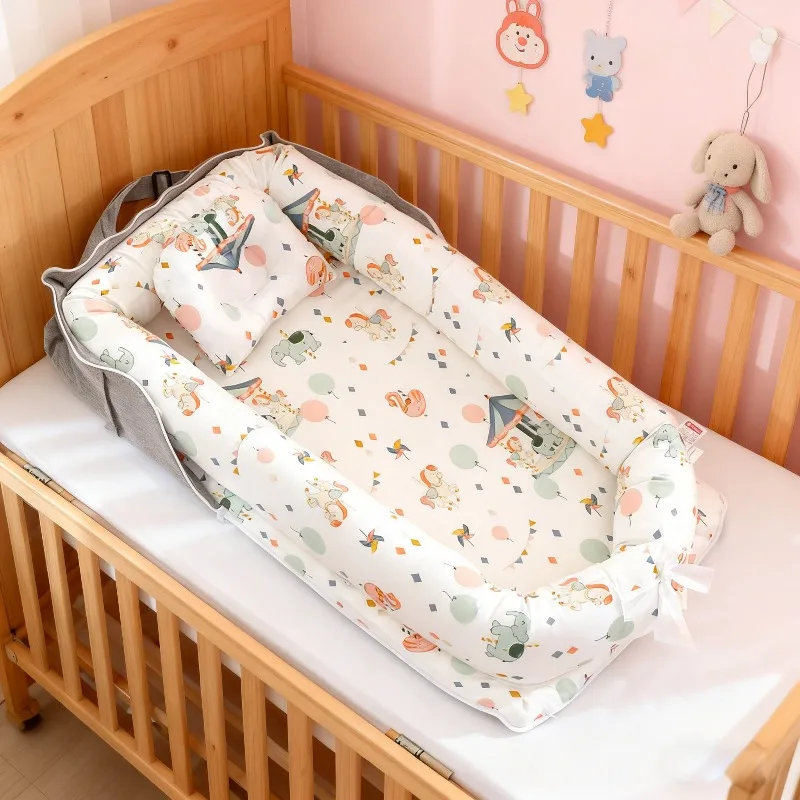 2026 New Portable Newborn Bassinet Travel Bed in Bed with Storage Bag Soft and Comfortable Sleeping Bag Foldable Baby Cribs
2026 New Portable Newborn Bassinet Travel Bed in Bed with Storage Bag Soft and Comfortable Sleeping Bag Foldable Baby Cribs