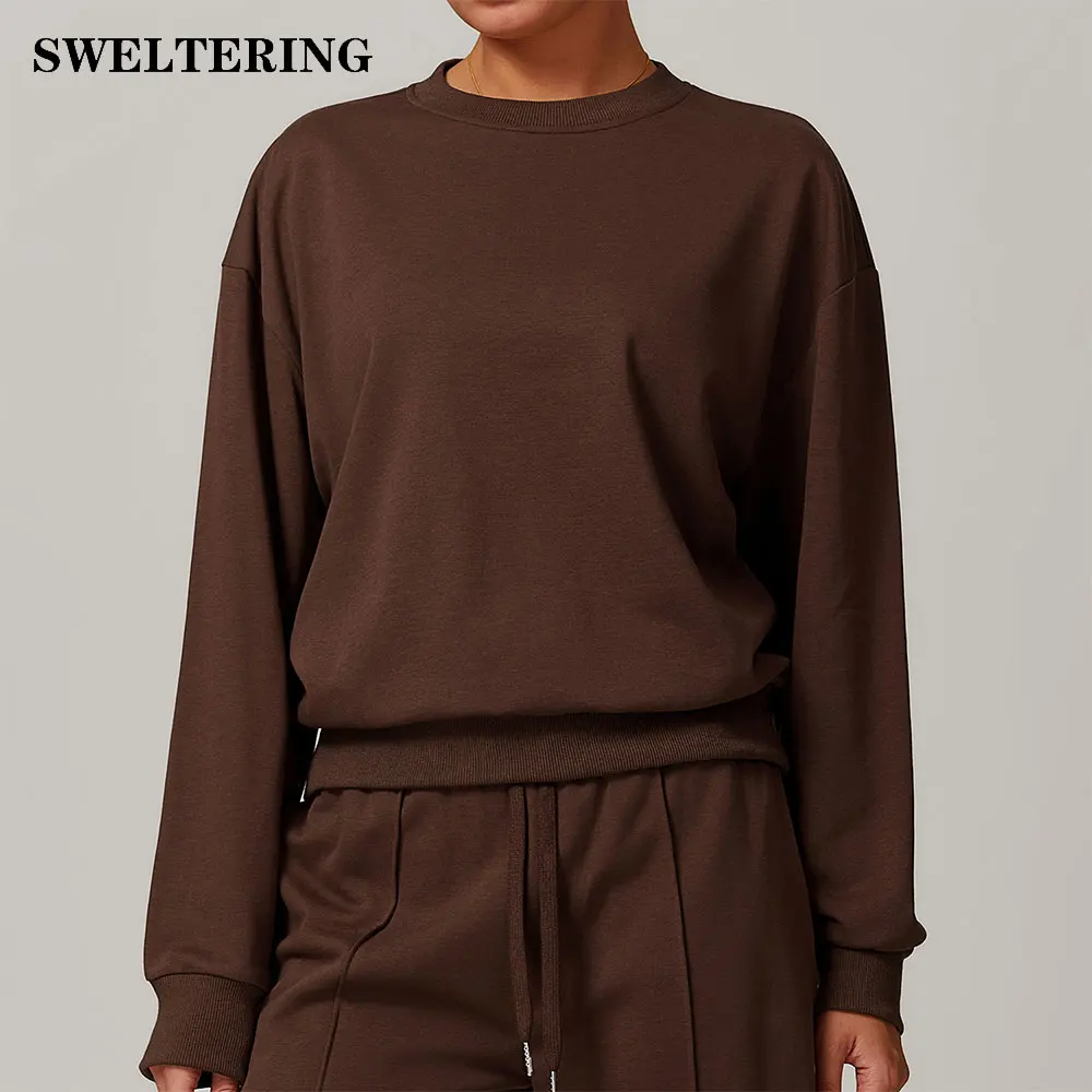 Autumn Round Neck Casual Women's Hoodie For Sports Loose Running Fitness Long Sleeved Hoodie Fashionable Yoga Top
Autumn Round Neck Casual Women's Hoodie For Sports Loose Running Fitness Long Sleeved Hoodie Fashionable Yoga Top