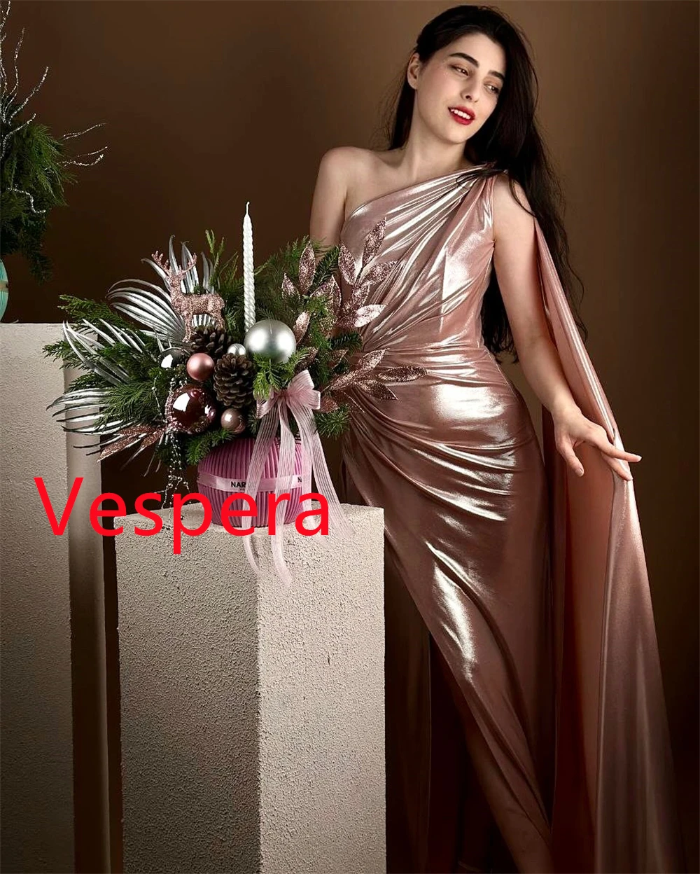 Customized Mermaid Fashion Satin Evening Dresses Luxury One Shoulder Sleeveless Homecoming Dresses Temperament Celebrity Gowns
Customized Mermaid Fashion Satin Evening Dresses Luxury One Shoulder Sleeveless Homecoming Dresses Temperament Celebrity Gowns