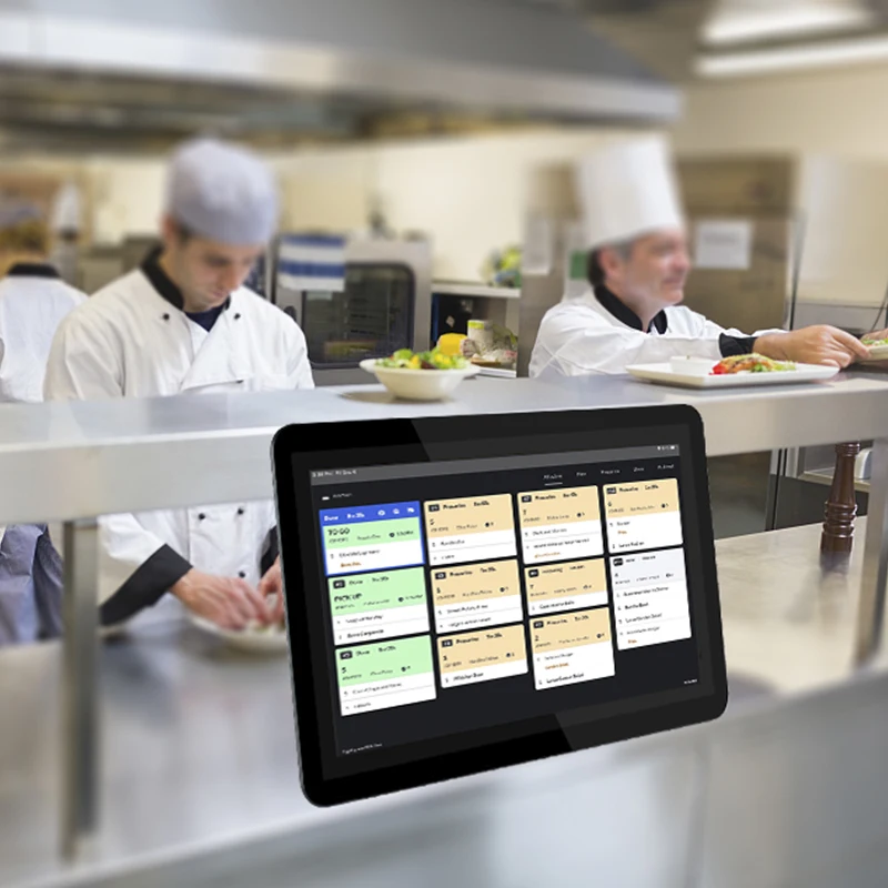 IP65 Fully Waterproof 10.1 15.6 Inch Touch Screen All In One Panel Pc Restaurant Kds Commercial Kitchen Display System
IP65 Fully Waterproof 10.1 15.6 Inch Touch Screen All In One Panel Pc Restaurant Kds Commercial Kitchen Display System