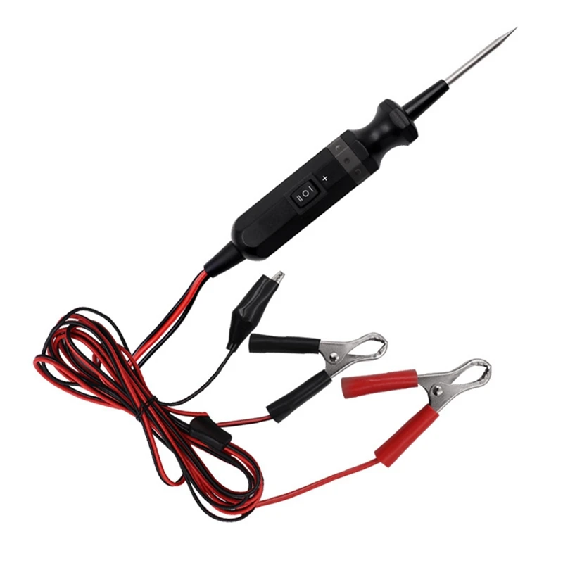1 Piece Car Circuit Tester Voltage Electric Current Polarity Test Pen Detector Black
1 Piece Car Circuit Tester Voltage Electric Current Polarity Test Pen Detector Black