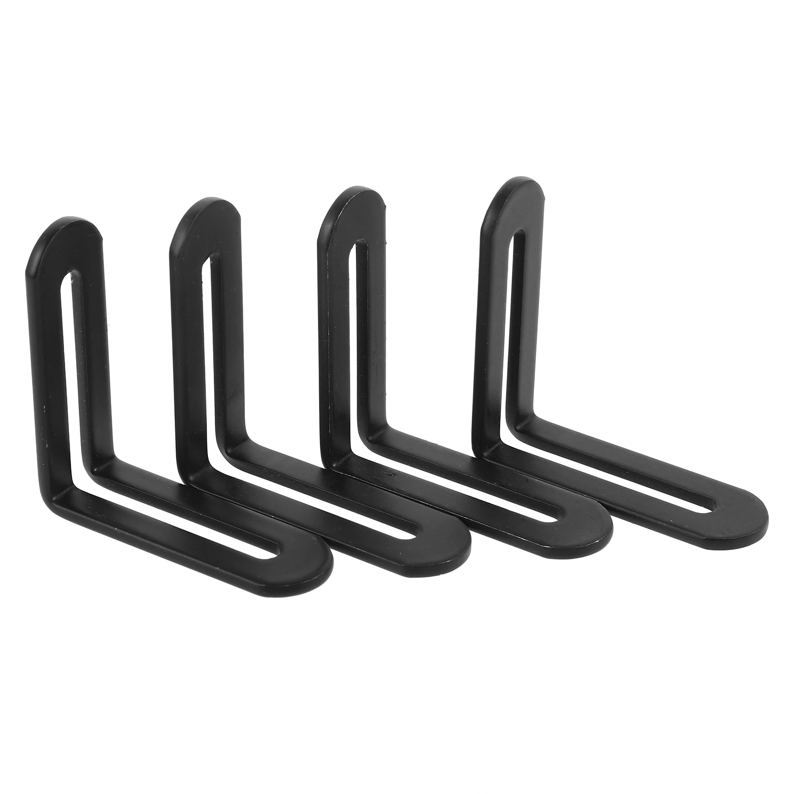 4pcs Furniture Corner Codes Black Adjustable Slotted L Brackets Shelf Supports Right Angle Braces Wood WallBracket Strengthen
4pcs Furniture Corner Codes Black Adjustable Slotted L Brackets Shelf Supports Right Angle Braces Wood WallBracket Strengthen