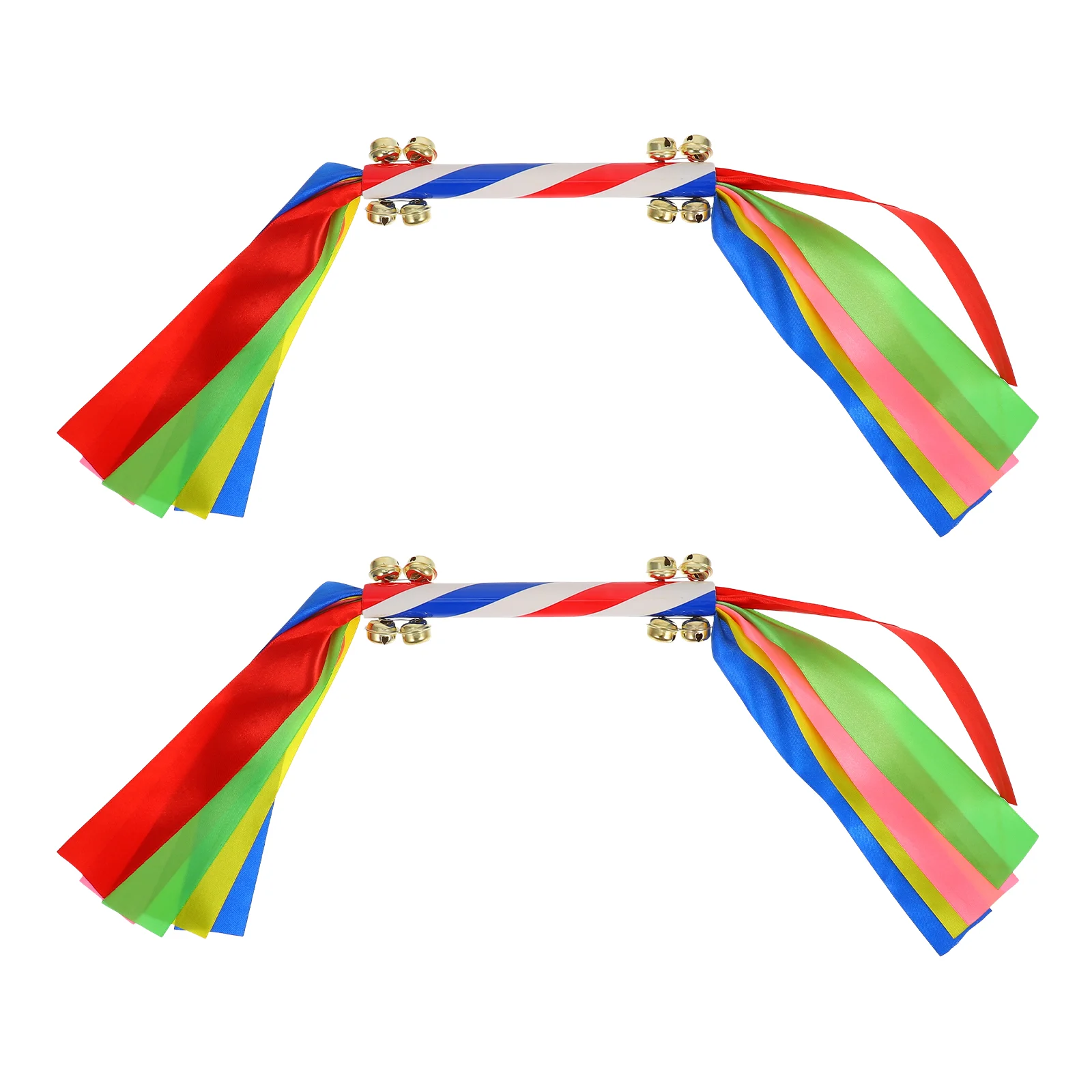 2pcs Handheld Cheering Props with Bells Children Gymnastics Colorful Cheer Pompom Props for Performance Competition Cheering Spo
2pcs Handheld Cheering Props with Bells Children Gymnastics Colorful Cheer Pompom Props for Performance Competition Cheering Spo