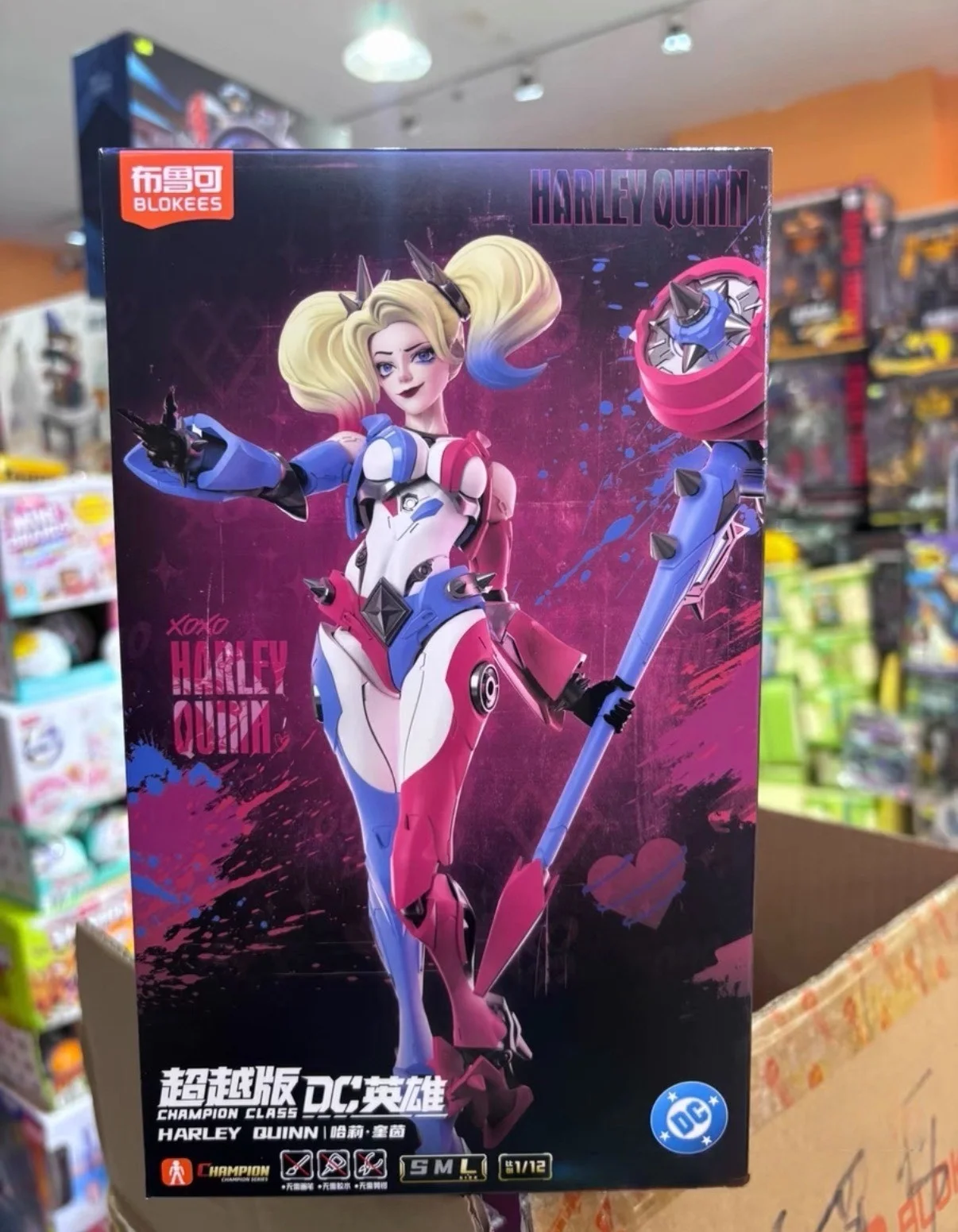 In Stock New Hot Blokees Dc Hero Beyond Edition Ugly Female Machine Girl Harley Quinn Assembles Mobile Handheld Model Toys Gift
In Stock New Hot Blokees Dc Hero Beyond Edition Ugly Female Machine Girl Harley Quinn Assembles Mobile Handheld Model Toys Gift