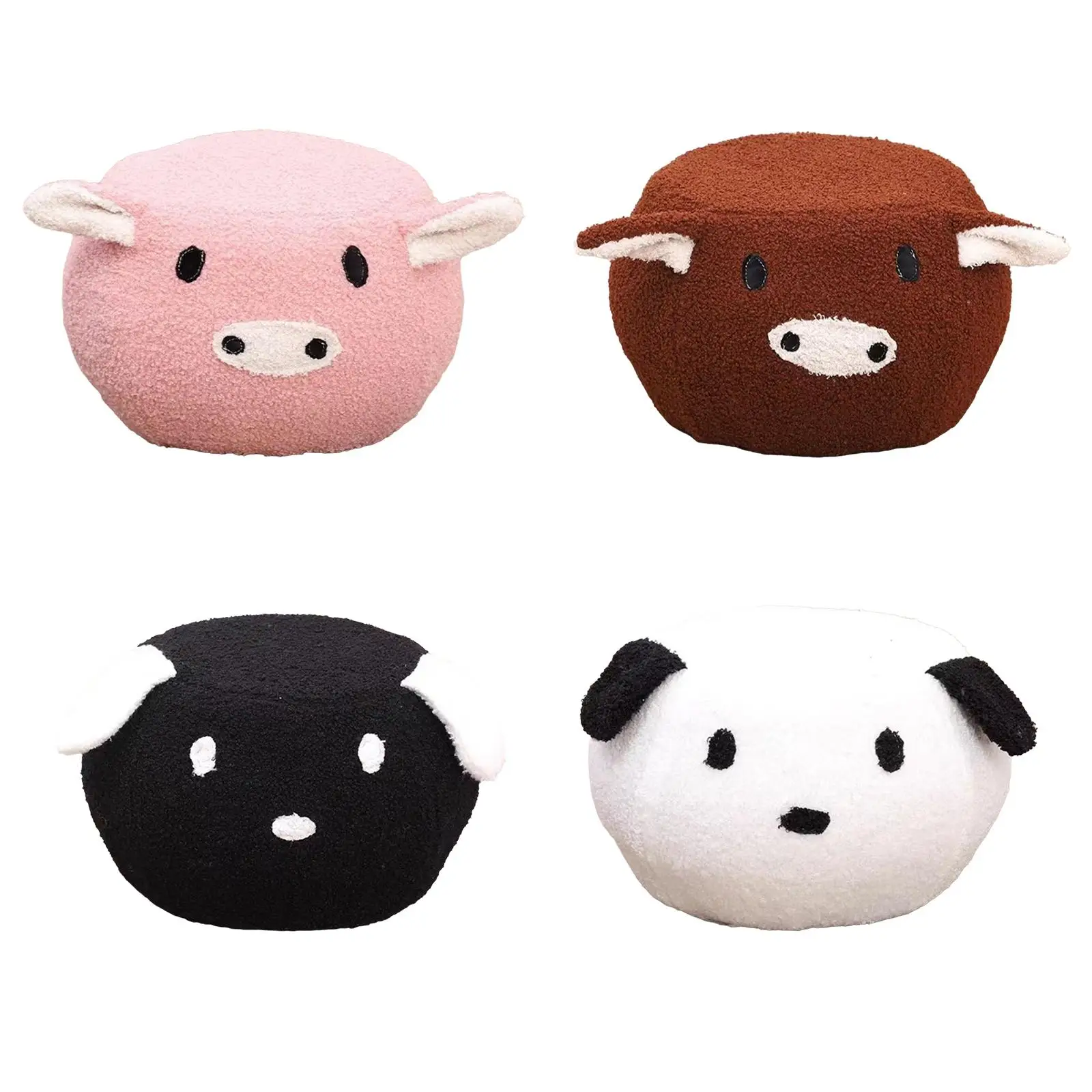 Animal Footstool Multifunctional with Soft Padded Cushion Footstool Ottoman Pouffe Footstool for Bedroom Office Home Gift Kids
Animal Footstool Multifunctional with Soft Padded Cushion Footstool Ottoman Pouffe Footstool for Bedroom Office Home Gift Kids