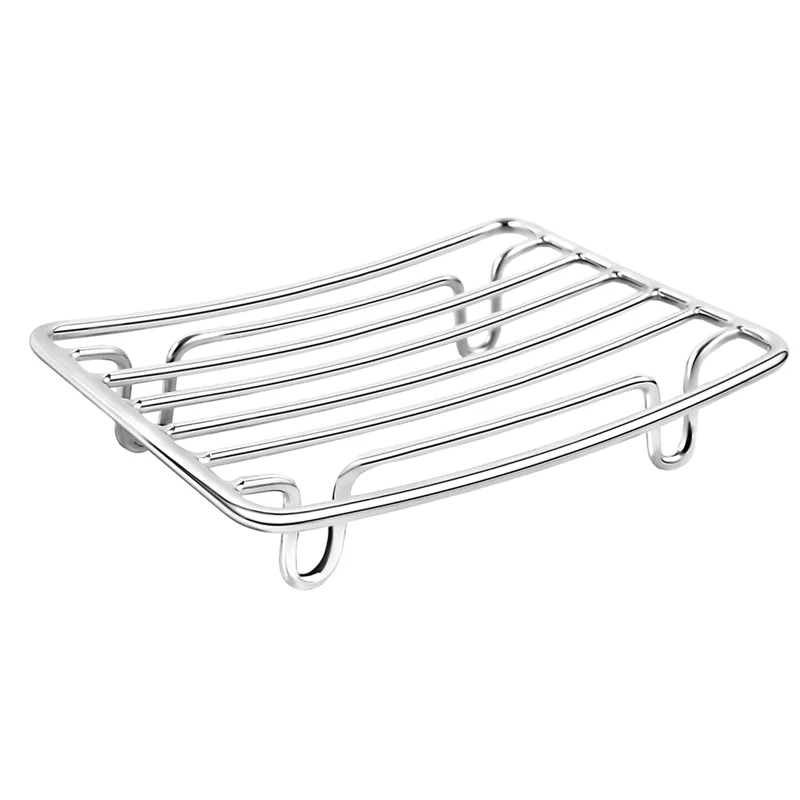 A47F-Bar Soap Dish Holder For Shower Bathroom Stainless Steel Rust Proof Self Draining Soap Dish Shelf Rack Toilet Organizer
A47F-Bar Soap Dish Holder For Shower Bathroom Stainless Steel Rust Proof Self Draining Soap Dish Shelf Rack Toilet Organizer