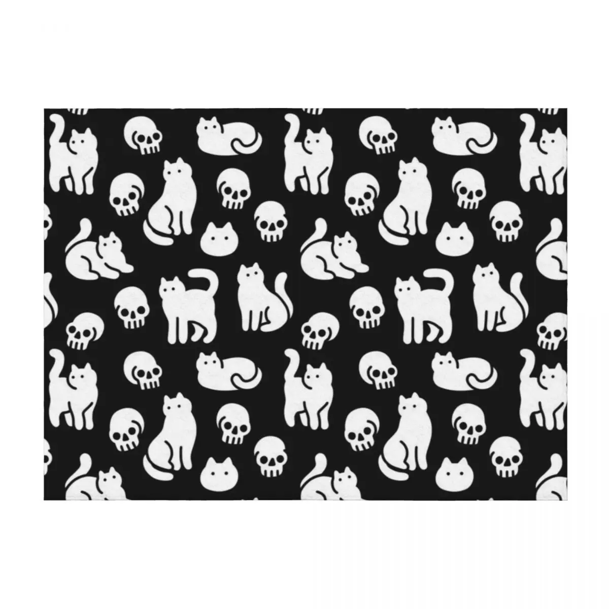 Cats and Skulls Pattern Throw Blanket Cute Plaid heavy to sleep sofa bed Nap Blankets
Cats and Skulls Pattern Throw Blanket Cute Plaid heavy to sleep sofa bed Nap Blankets