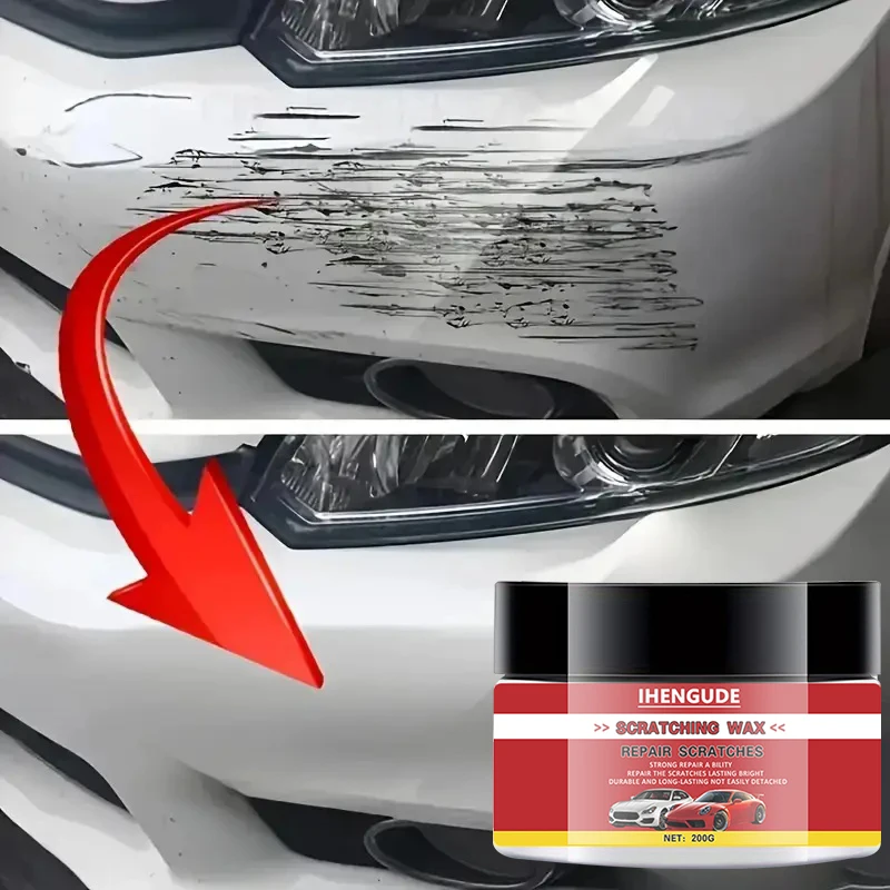 1 Piece 200g Car Scratch Repair Paste Car Polishing Wax Scratch Repair Agent Cleaning and Renovation Protective Wax Protects Gloss Car Paint Maintenance with Sponge
1 Piece 200g Car Scratch Repair Paste Car Polishing Wax Scratch Repair Agent Cleaning and Renovation Protective Wax Protects Gloss Car Paint Maintenance with Sponge