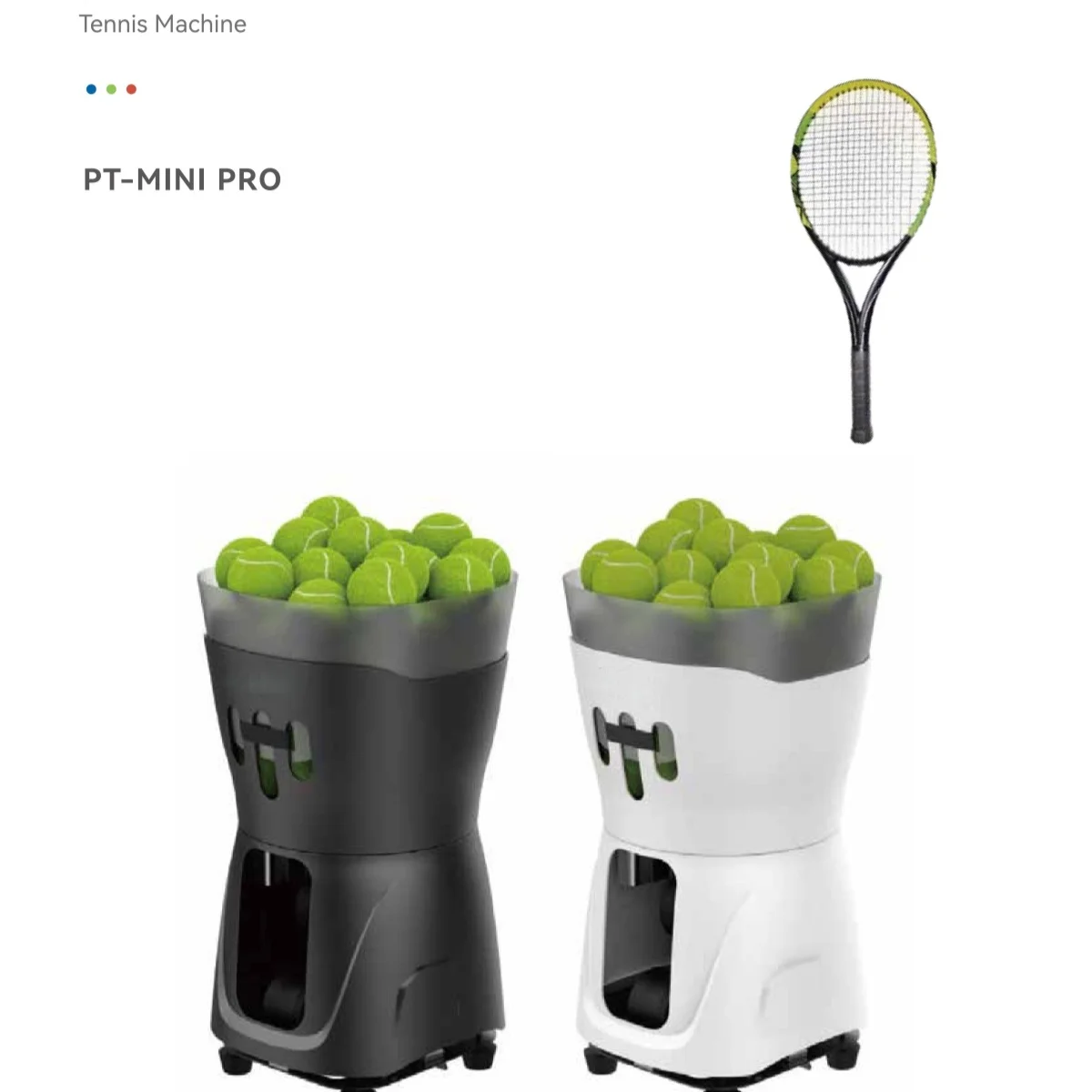 PT-Mini Pro Edgeless Tennis Serving Machine For Children Adults Teenagers-Ultra-light Portable Ball-Throwing Entertainment
PT-Mini Pro Edgeless Tennis Serving Machine For Children Adults Teenagers-Ultra-light Portable Ball-Throwing Entertainment
