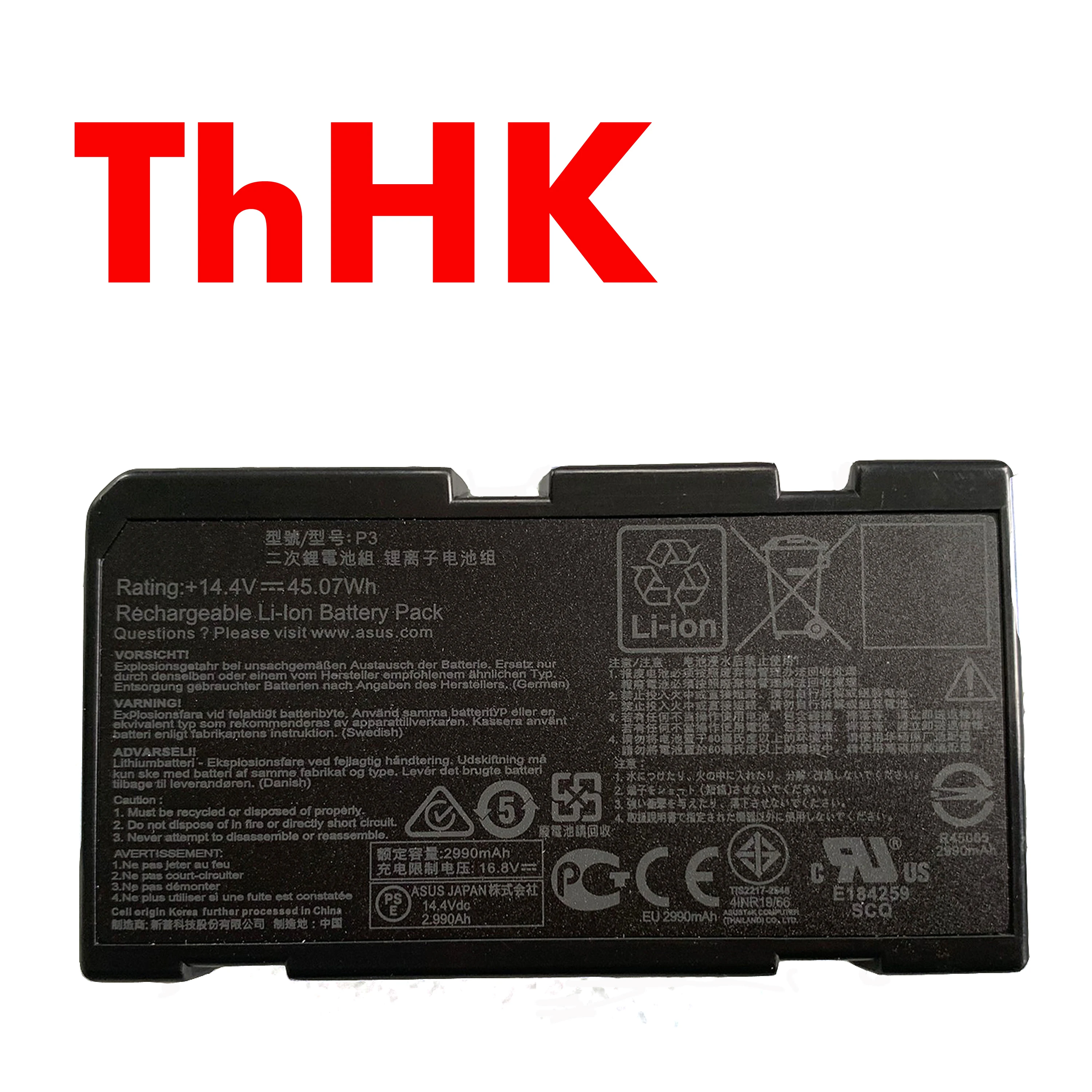 Genuine Original 14.4V 45.07Wh P3 Battery For ASUS Projector P3
Genuine Original 14.4V 45.07Wh P3 Battery For ASUS Projector P3